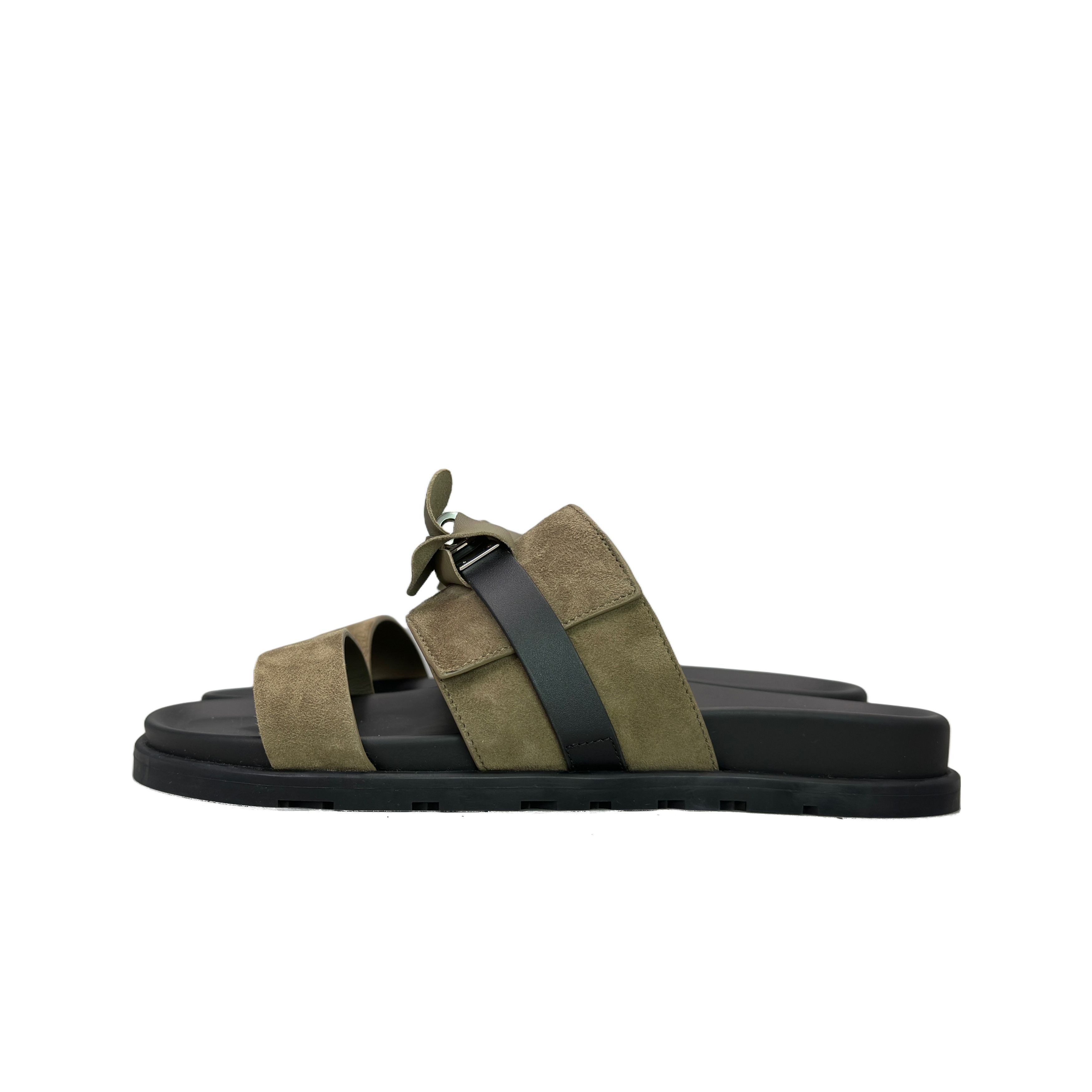 Hermes Hermès Jackson Suede Sandals Size 41 Size US 8 / EU 41 - 1 Thumbnail