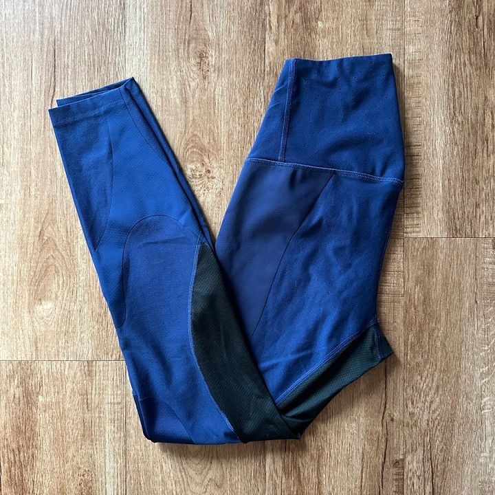 Nike Nike Workout Leggings Women's Yoga Running Gym Blue Exercise Size 30" / US 8 / IT 44 - 1 Thumbnail