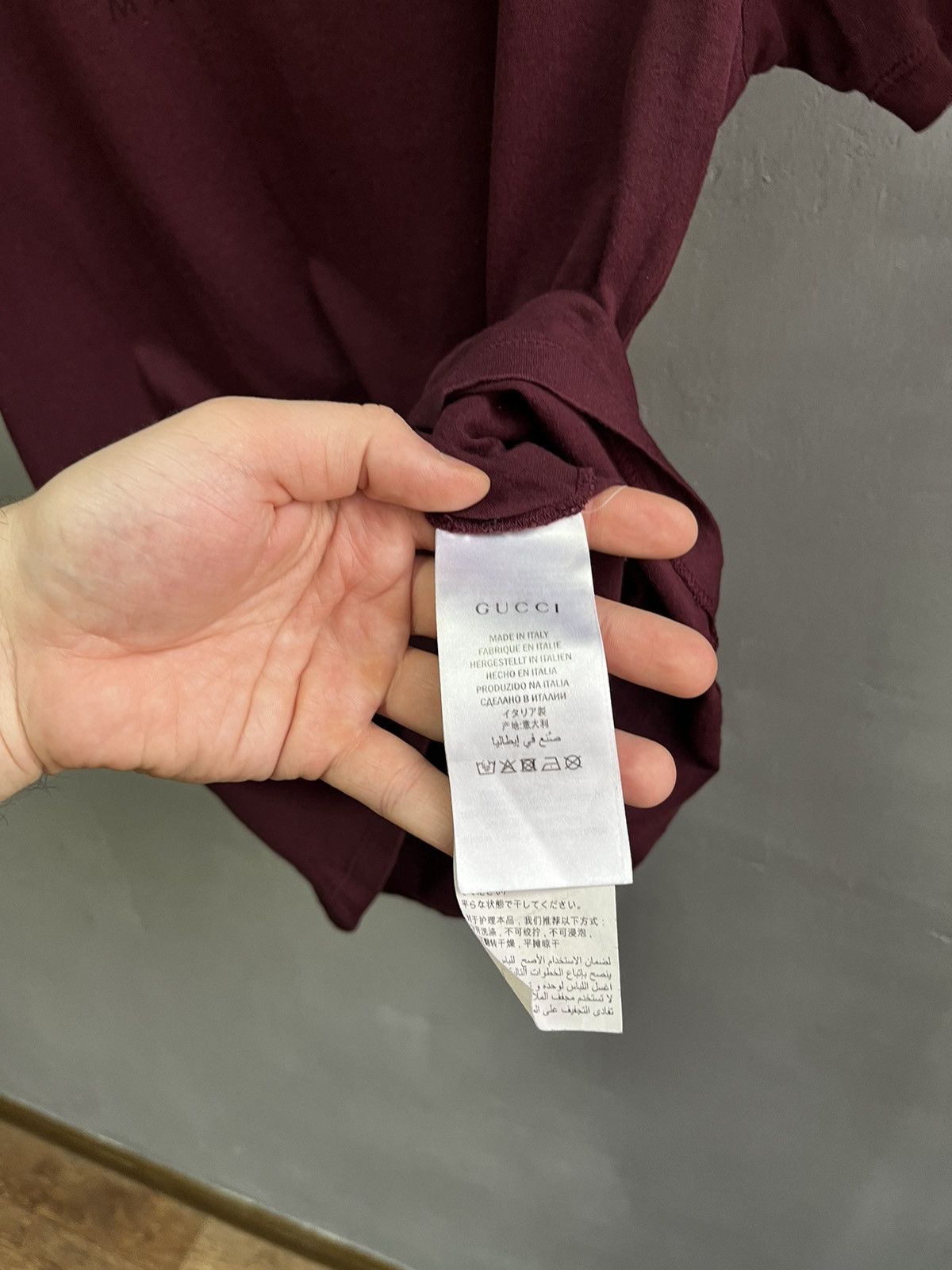 Gucci Gucci t shirt big logo Size US S / EU 44-46 / 1 - 7 Thumbnail