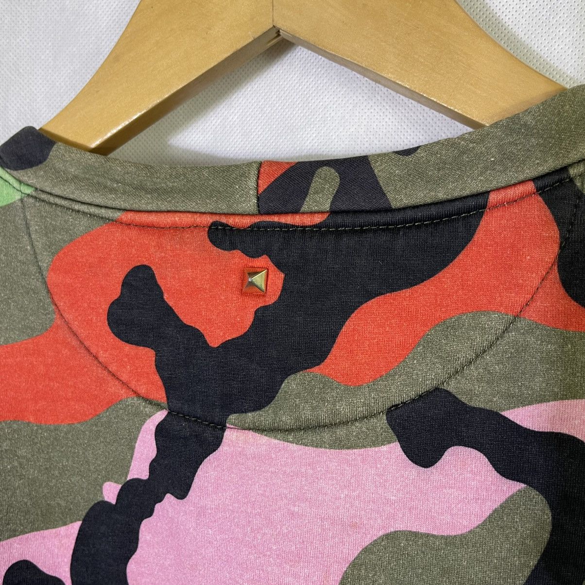 Valentino Valentino Multicolor Camouflage Sweatshirt Size US M / EU 48-50 / 2 - 9 Thumbnail