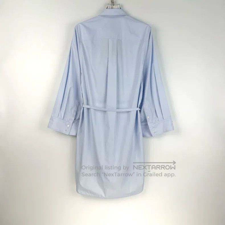 Louis Vuitton Louis Vuitton Light blue full logo scarf collar belt long Size XS / US 0-2 / IT 36-38 - 4 Thumbnail