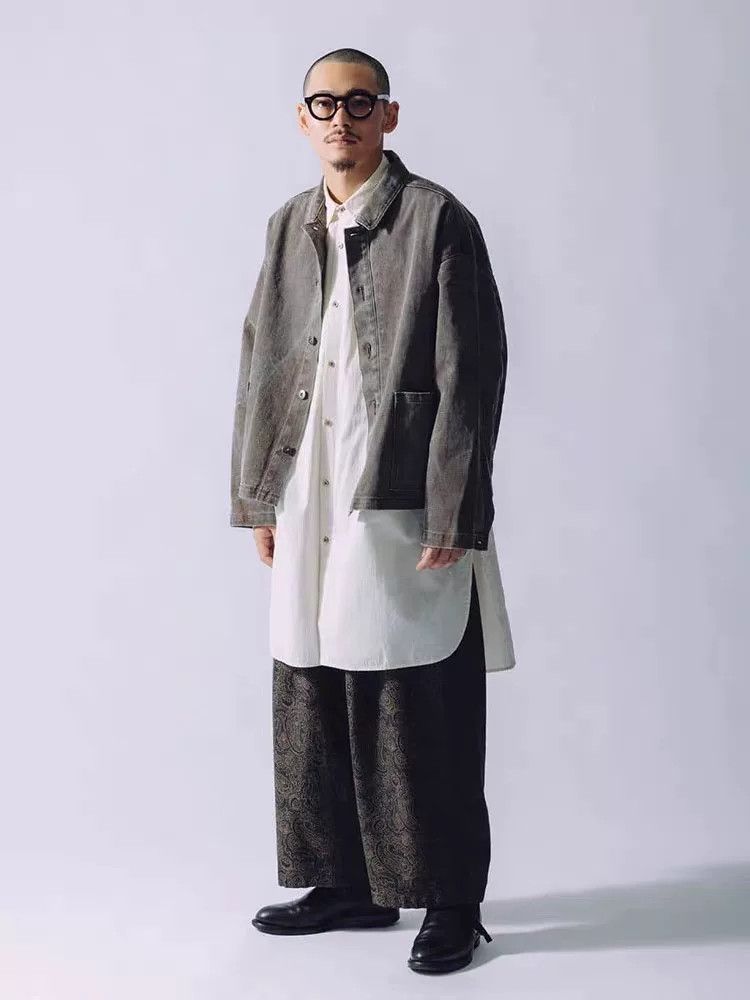 J.S. Homestead j.s homestead cotton linen long shirt Size US L / EU 52-54 / 3 - 1 Thumbnail