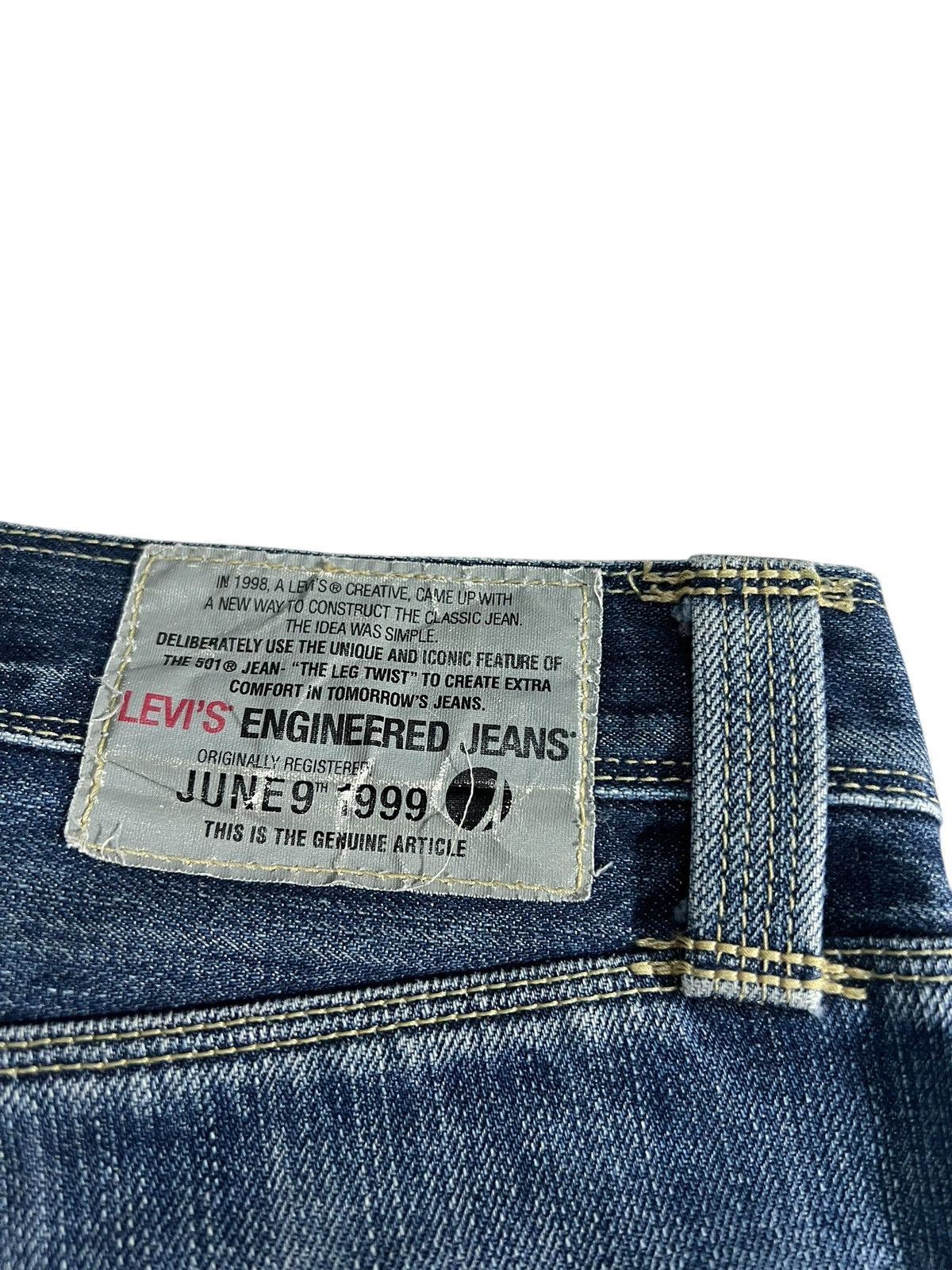 Levi's Vintage Levi’s Engineered Washed Jean Size US 31 - 14 Thumbnail