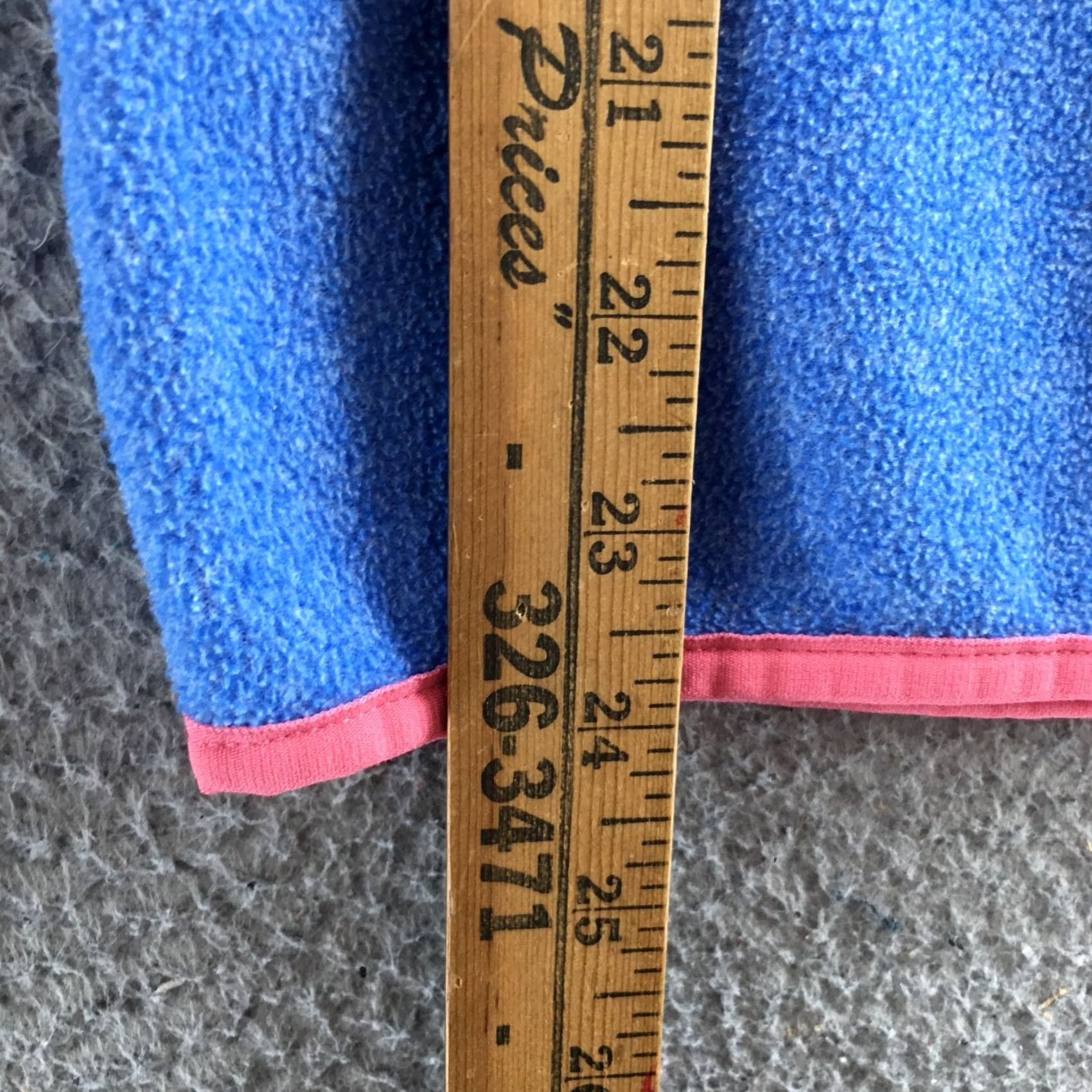 Vintage Columbia PFG Sweater Womens XS Blue Pink Trim Fleece Pullover Quarter Snap Size XS / US 0-2 / IT 36-38 - 7 Thumbnail