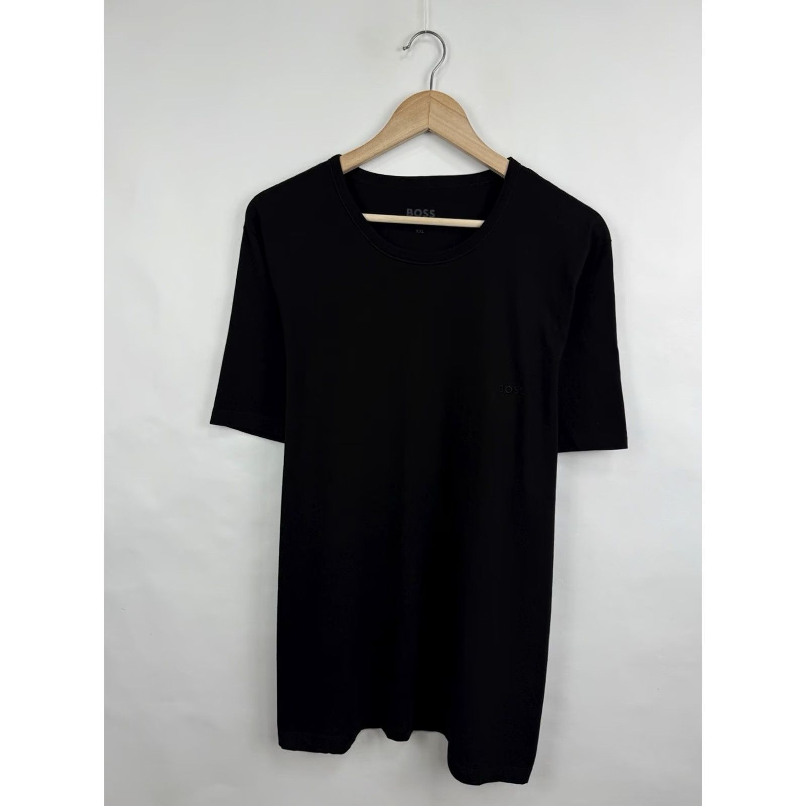 Hugo Boss HUGO BOSS T-Shirt Classic Men XXL Black Retro Rare Y2K Luxury Brand Berlin Shirt Size US XXL / EU 58 / 5 - 3 Thumbnail