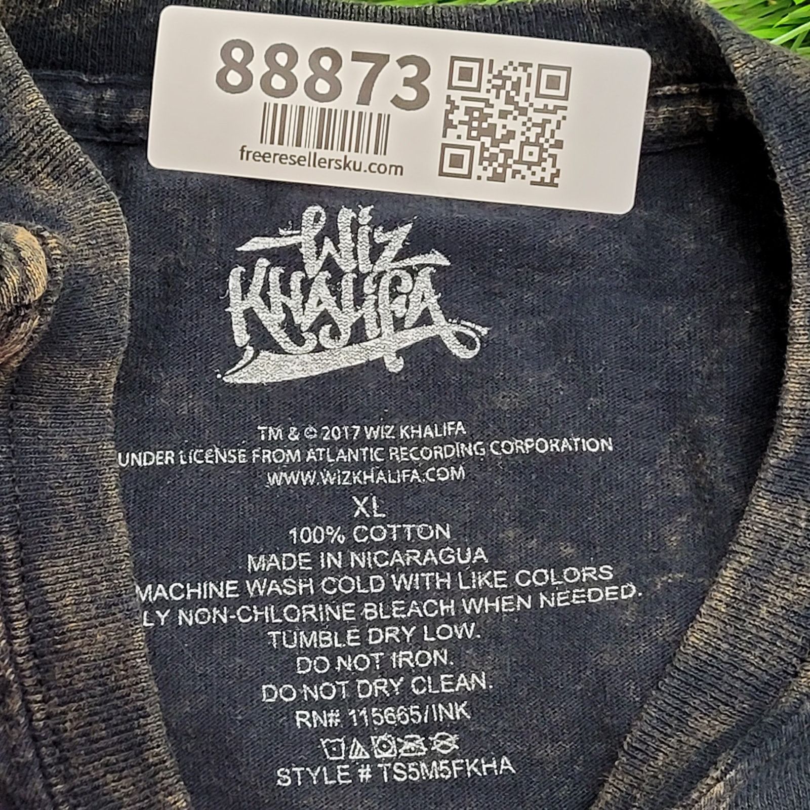Wiz Khalifa Wiz Khalifa Taylor Gang T-Shirt XXL Y2K Style Rap Tee Flames Size US XL / EU 56 / 4 - 11 Thumbnail