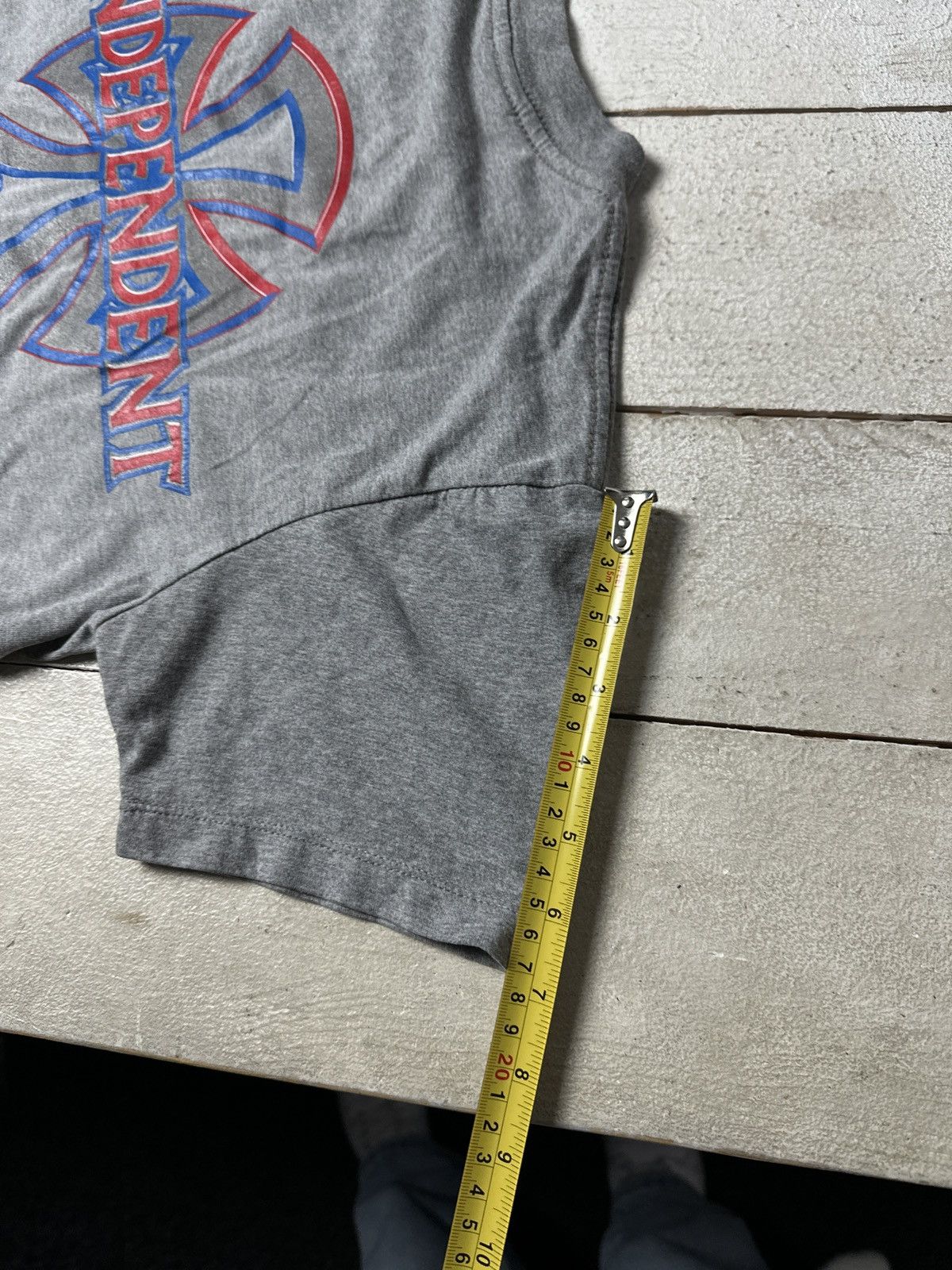 Independent Truck Co. 🚨VNTG INDEPENDENT SKATE T-SHIRT BIG LOGO GRAY Size US S / EU 44-46 / 1 - 17 Thumbnail