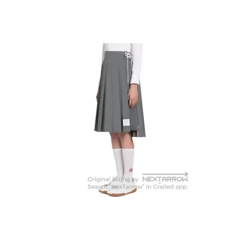 Thom Browne Thom Browne Gray Cotton Women's Skirt . Size 23" - 8 Thumbnail