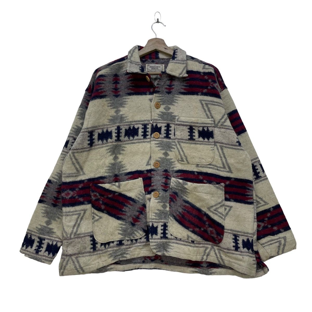 Native 💥Japanese Brand Pinion’s Spirit Navite Style Jacket Size US M / EU 48-50 / 2 - 1 Thumbnail