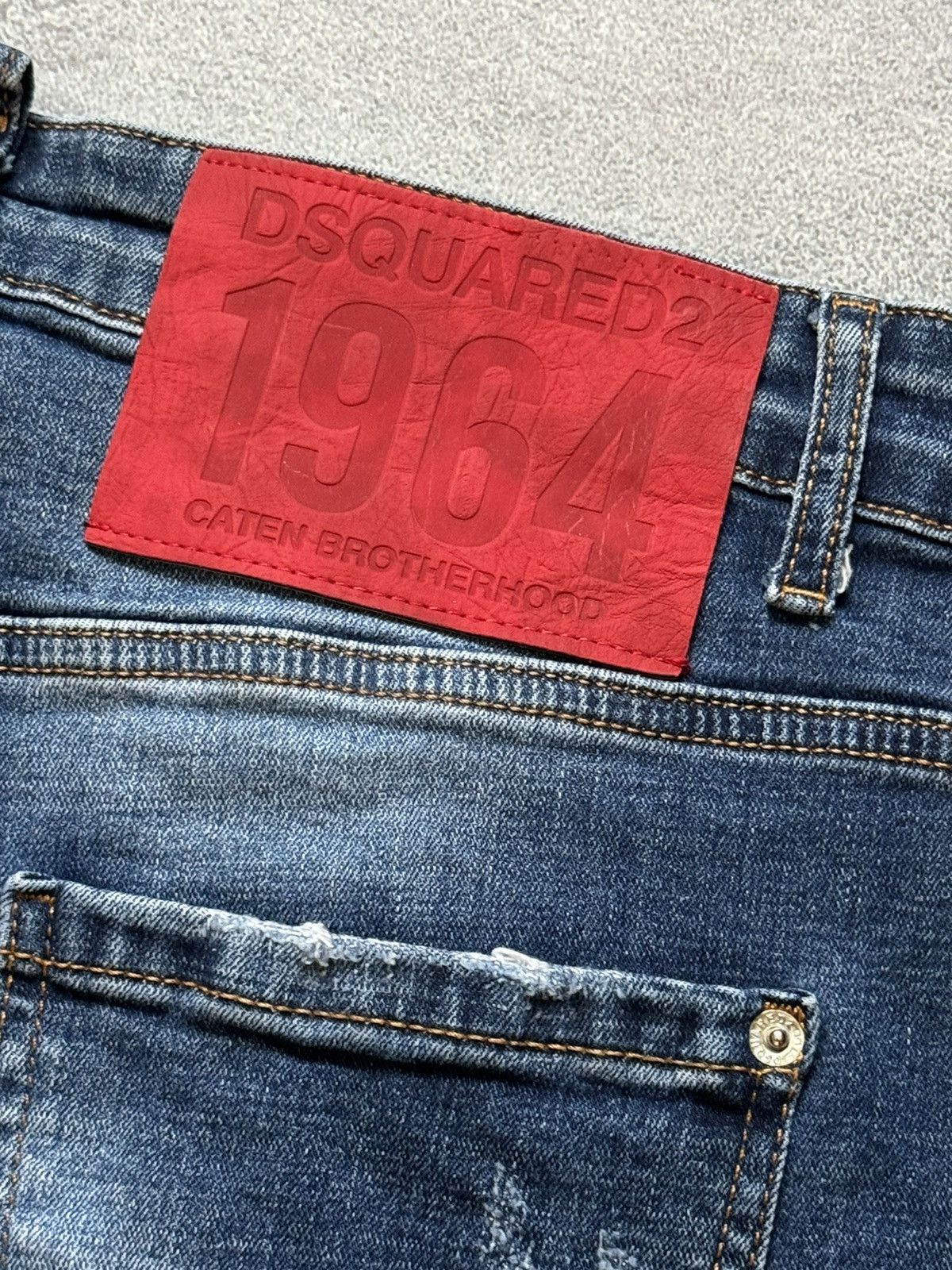Dsquared2 Dsquared2 48 distressed denim pant trouser Jean chino Size US 32 / EU 48 - 10 Thumbnail