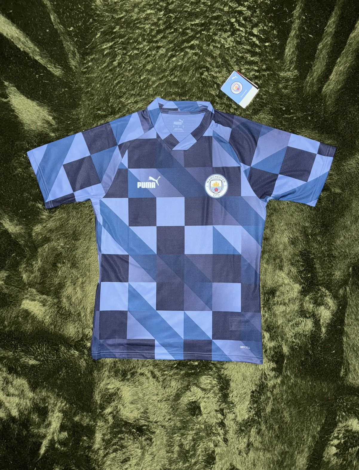 Puma [S] PUMA MANCITY MCFC 22-23 season prematch jersey blue Size US M / EU 48-50 / 2 - 1 Thumbnail