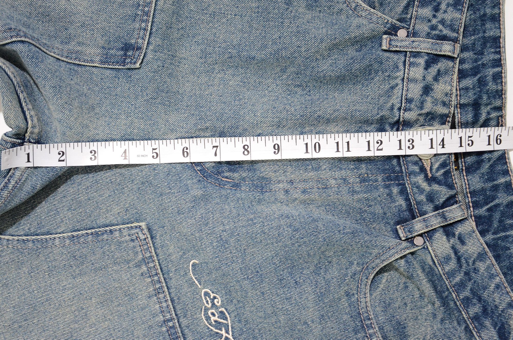 Ed Hardy [Tiny Flaw & Wrong Size Tag] Ed Hardy Jeans Baggy Hiphop Size US 31 - 14 Thumbnail