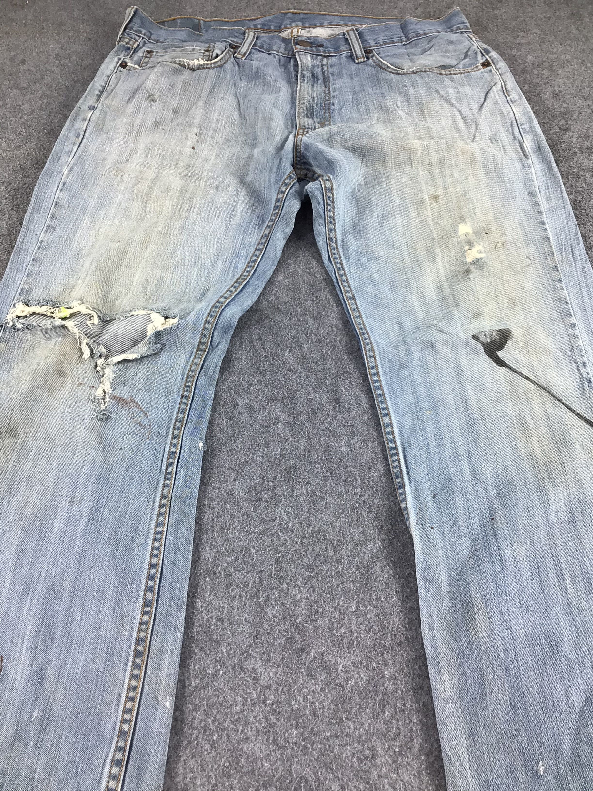 Levi's Vintage Levis 559 Jeans Distressed Denim -J482 Size US 37 - 3 Thumbnail
