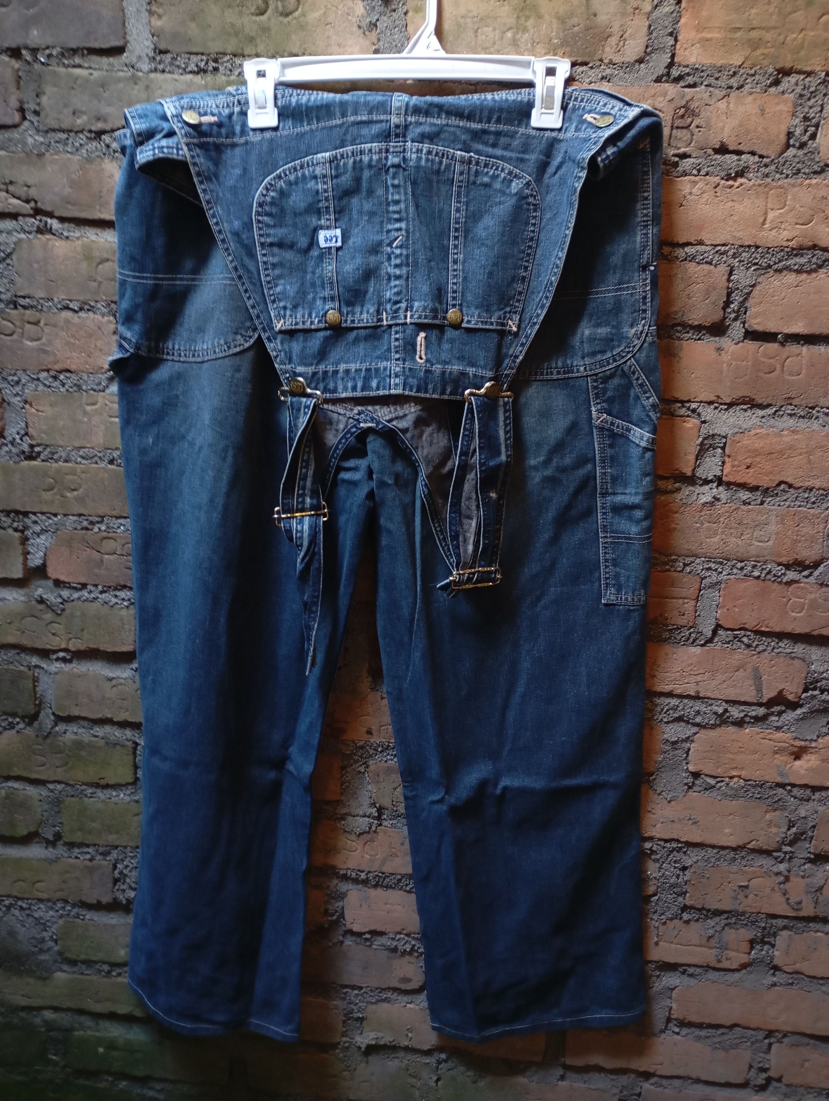 Lee × Vintage Vintage Lee Overalls Size US 38 / EU 54 - 3 Thumbnail