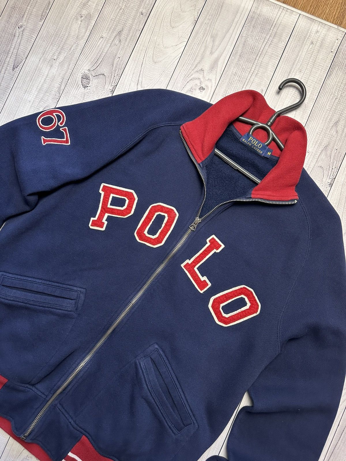 Vintage polo Ralph Lauren jacket size M big logo