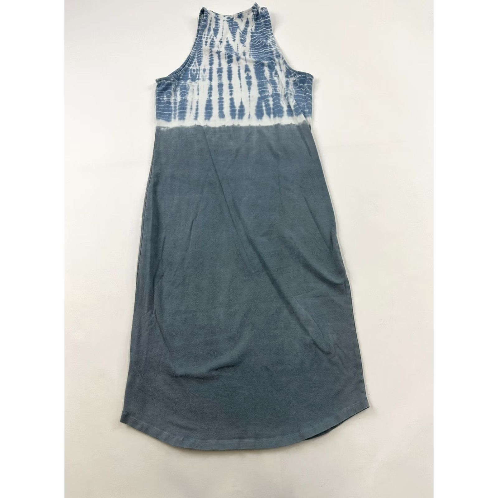 MONROW Monrow Maxi Dress Women’s Medium Blue Gray Tie Dye Bodycon Size M / US 6-8 / IT 42-44 - 2 Thumbnail