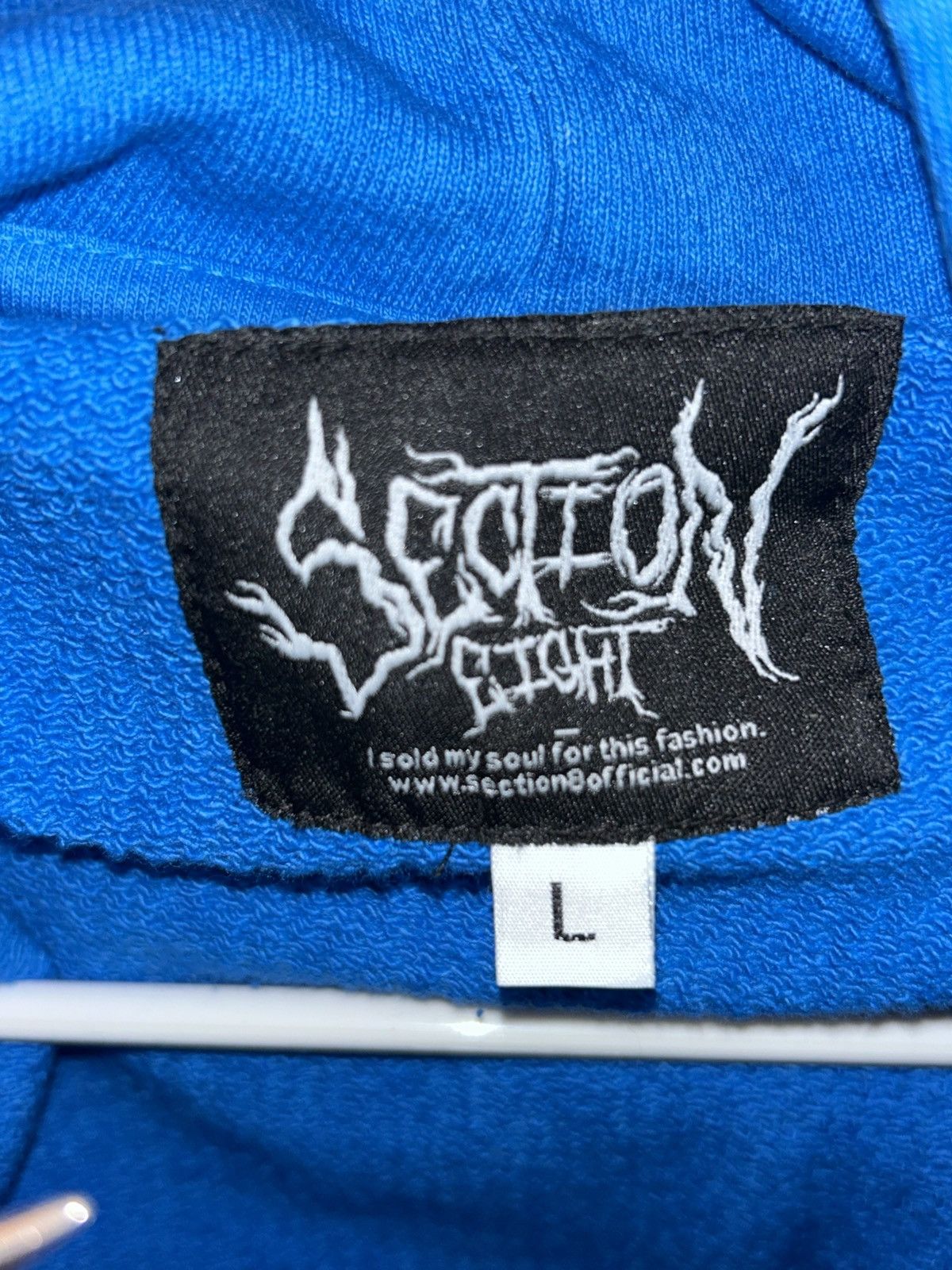 Section 8 Anime Shooter Spiked Hoodie Size US L / EU 52-54 / 3 - 3 Thumbnail