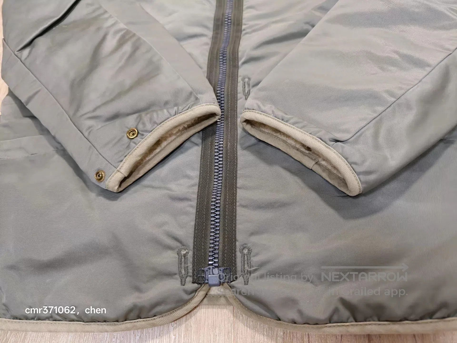 Visvim Green Zip-Up Light Jacket Size M. Size US M / EU 48-50 / 2 - 4 Thumbnail