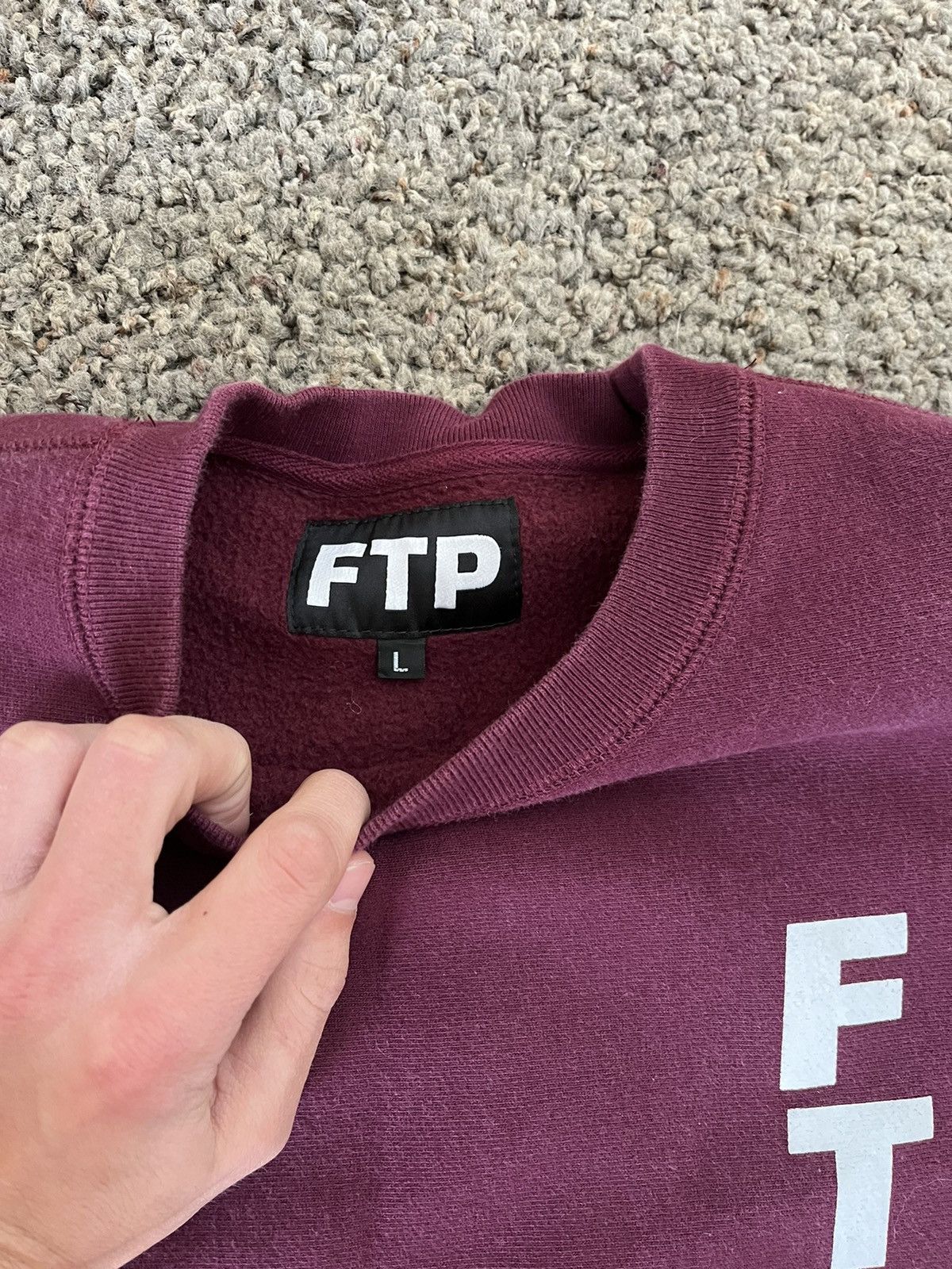 Fuck The Population FTP logo sweatshirt Size US L / EU 52-54 / 3 - 2 Thumbnail