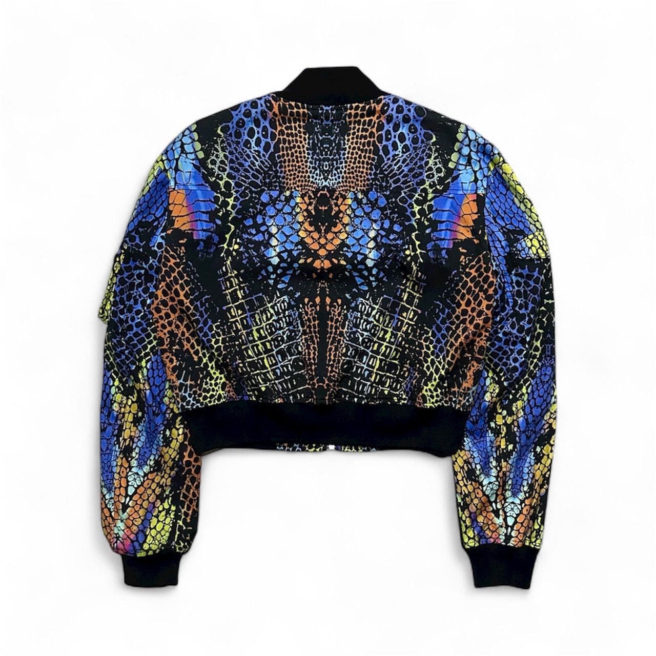 Alexander McQueen Grailed🔥Rare! Sample Desing McQ Reptile Print Bomber Jacket Size XS / US 0-2 / IT 36-38 - 3 Thumbnail
