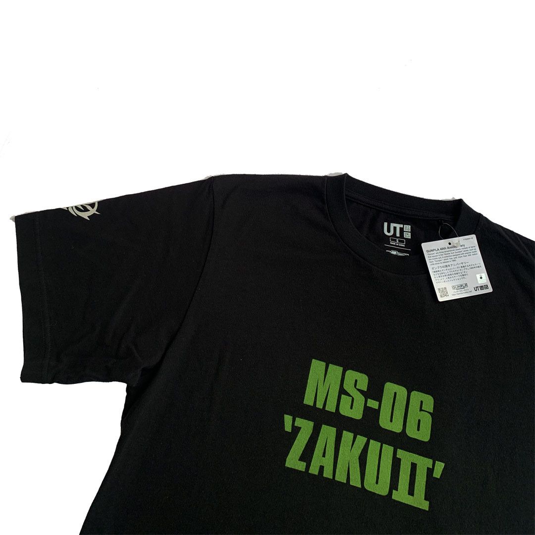 Uniqlo Uniqlo UT - Gundam 40th Birthday 'Zaku II' Tee - Black - S Size US S / EU 44-46 / 1 - 3 Thumbnail