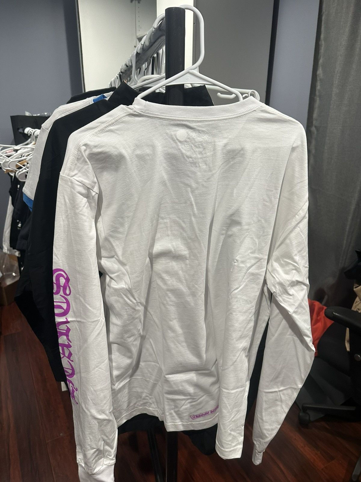 Chrome Hearts Chrome hearts neck logo long sleeve Size US XL / EU 56 / 4 - 2 Thumbnail