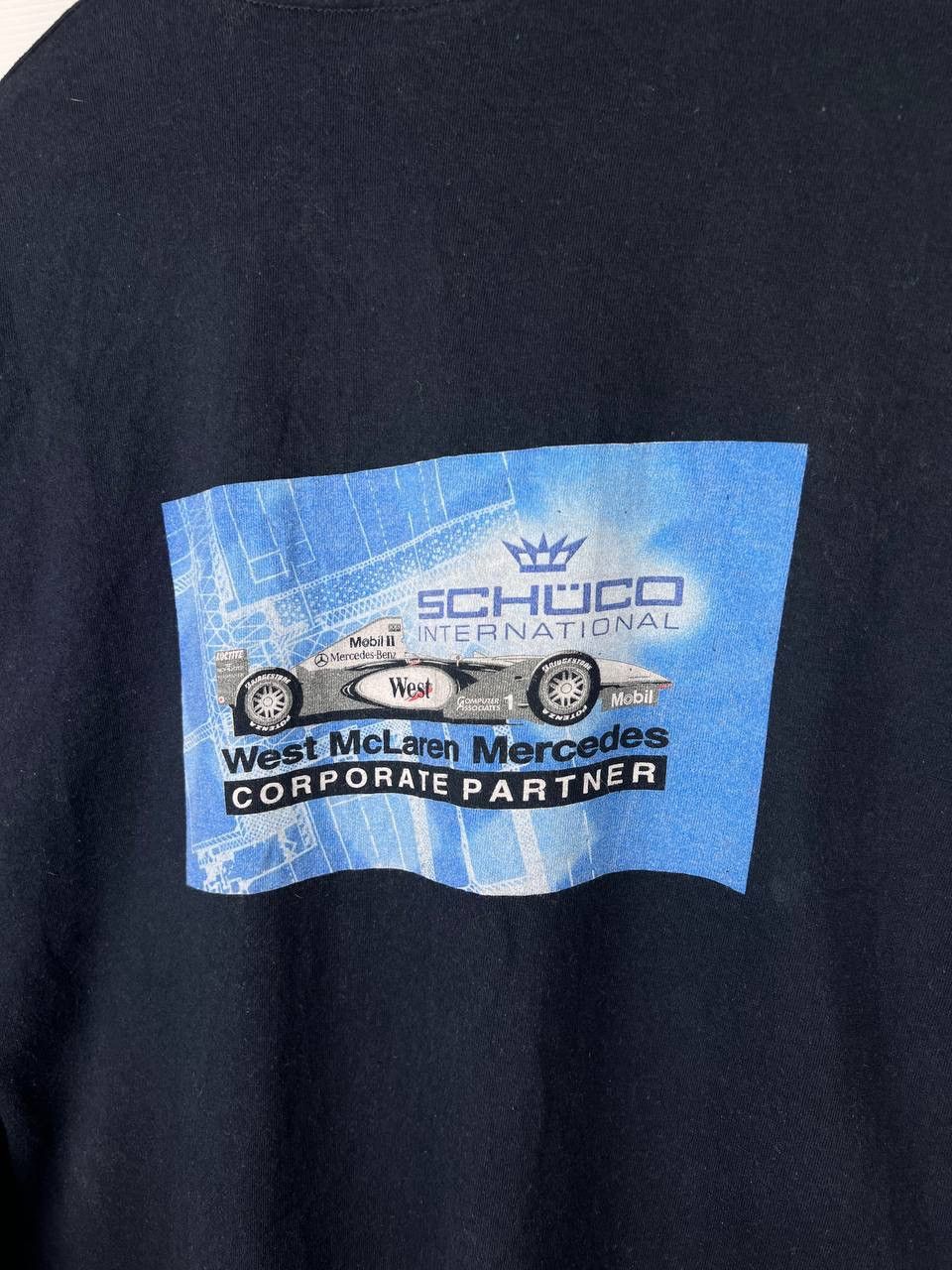 Malcolm McLaren West McLaren Mercedes vintage long sleeve size L Size US L / EU 52-54 / 3 - 6 Thumbnail