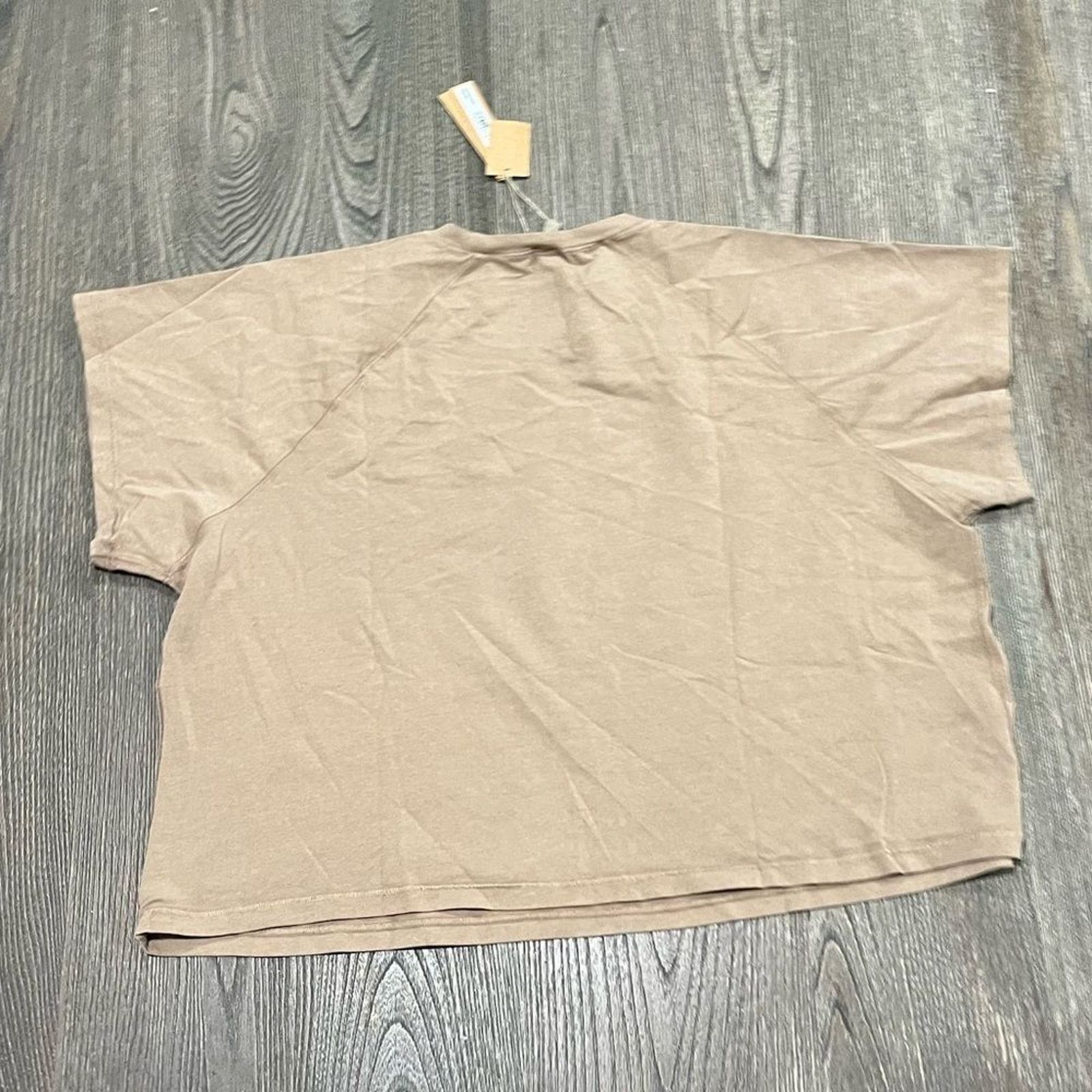 SKIMS NWT Skims New Vintage Cropped T-Shirt Crewneck Desert 4X Size 4XL / US 24-26 - 4 Thumbnail