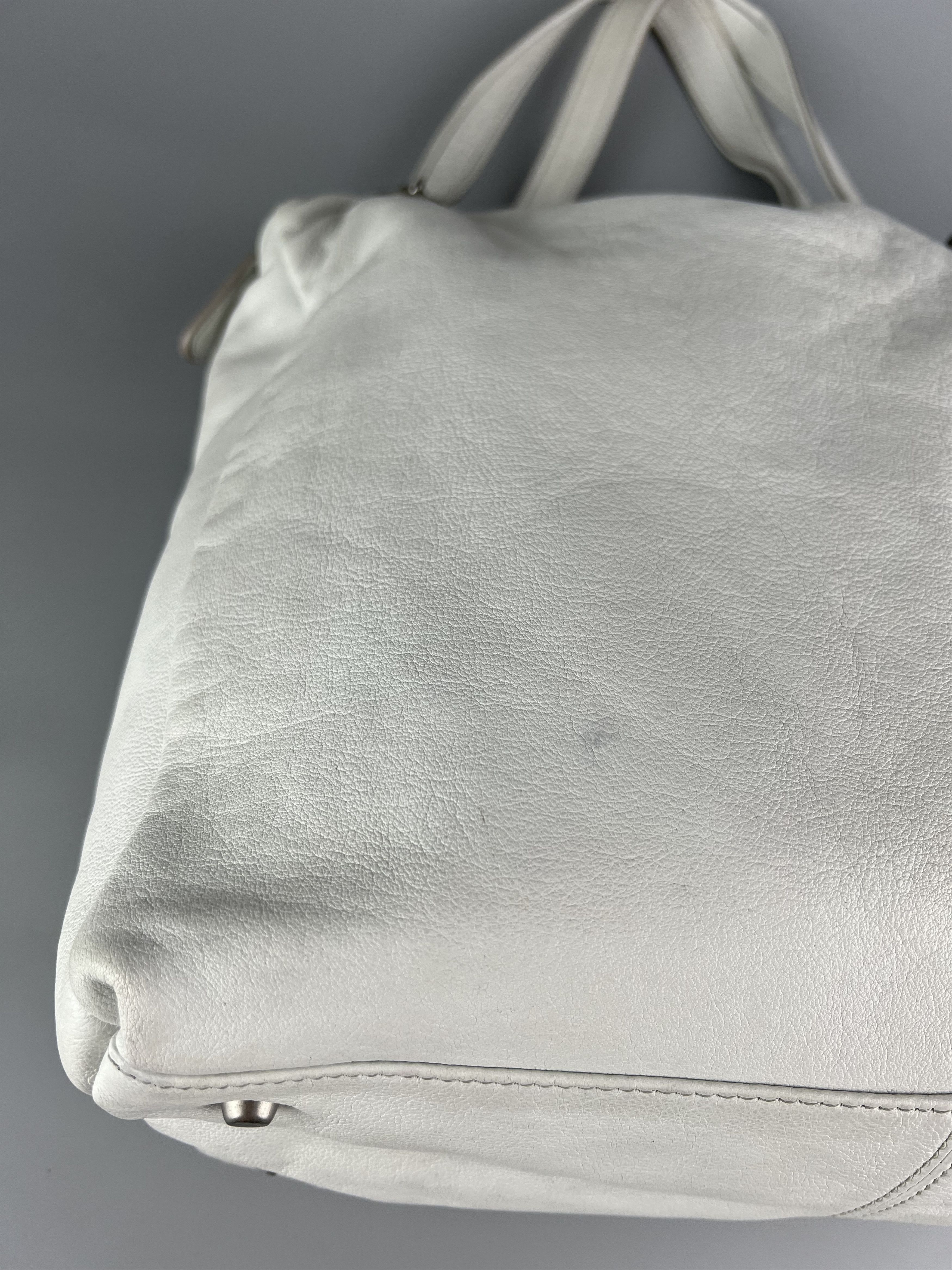 LIEBESKIND BERLIN Liebeskind Berlin White Leather Shoulder Bag Size ONE SIZE - 6 Thumbnail