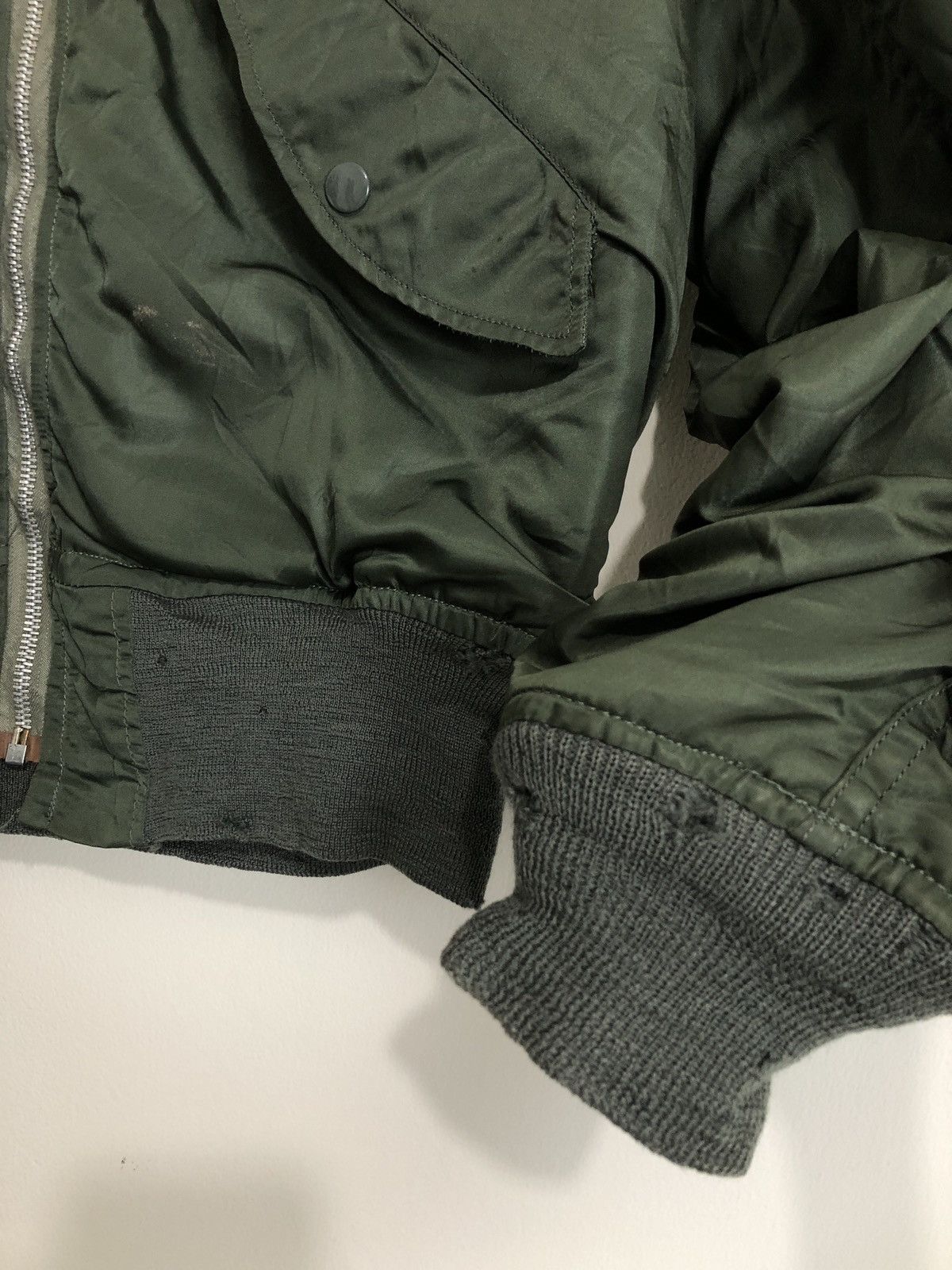 Alpha Industries Vintage 70s Alpha Industries Bomber L-2B Jacket Size US M / EU 48-50 / 2 - 4 Thumbnail