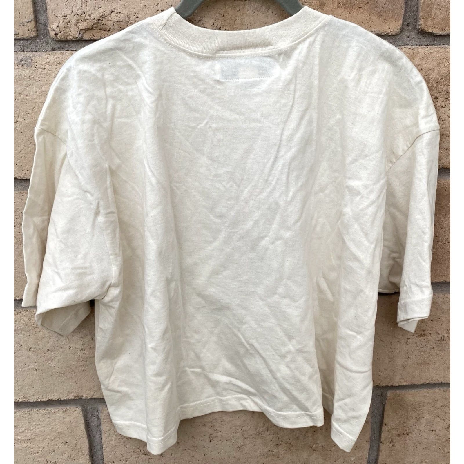 Vintage VINTAGE Bonjour Teddy Bear Friends Forever One Size Crop Top T Shirt Half Shirt Shirt One Size Ivory Graphic 1990s Mens Womens Girls Boys Size ONE SIZE - 5 Thumbnail