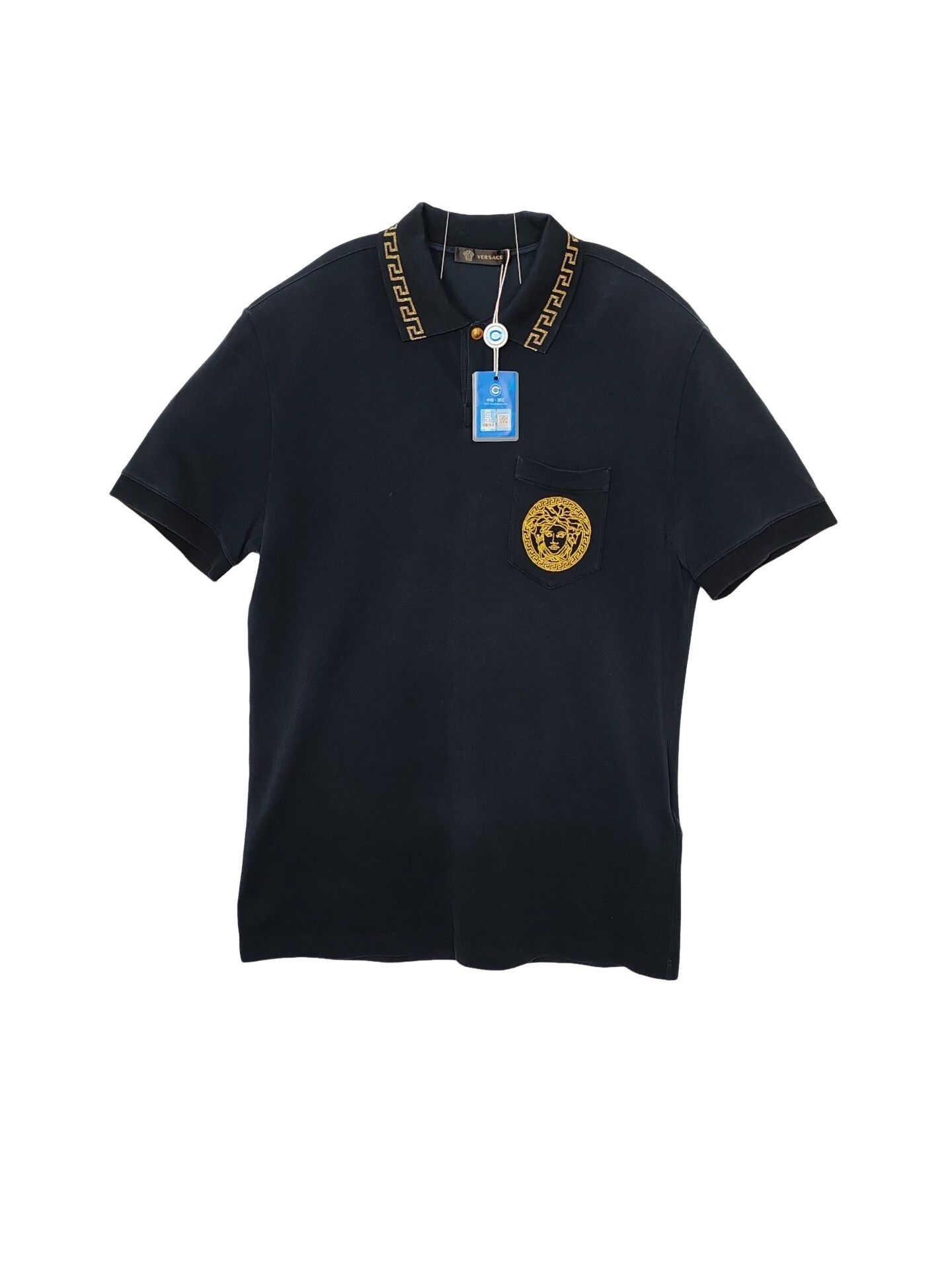 Versace Versace Medusa Embroidery Polo Size S Size US S / EU 44-46 / 1 - 1 Thumbnail