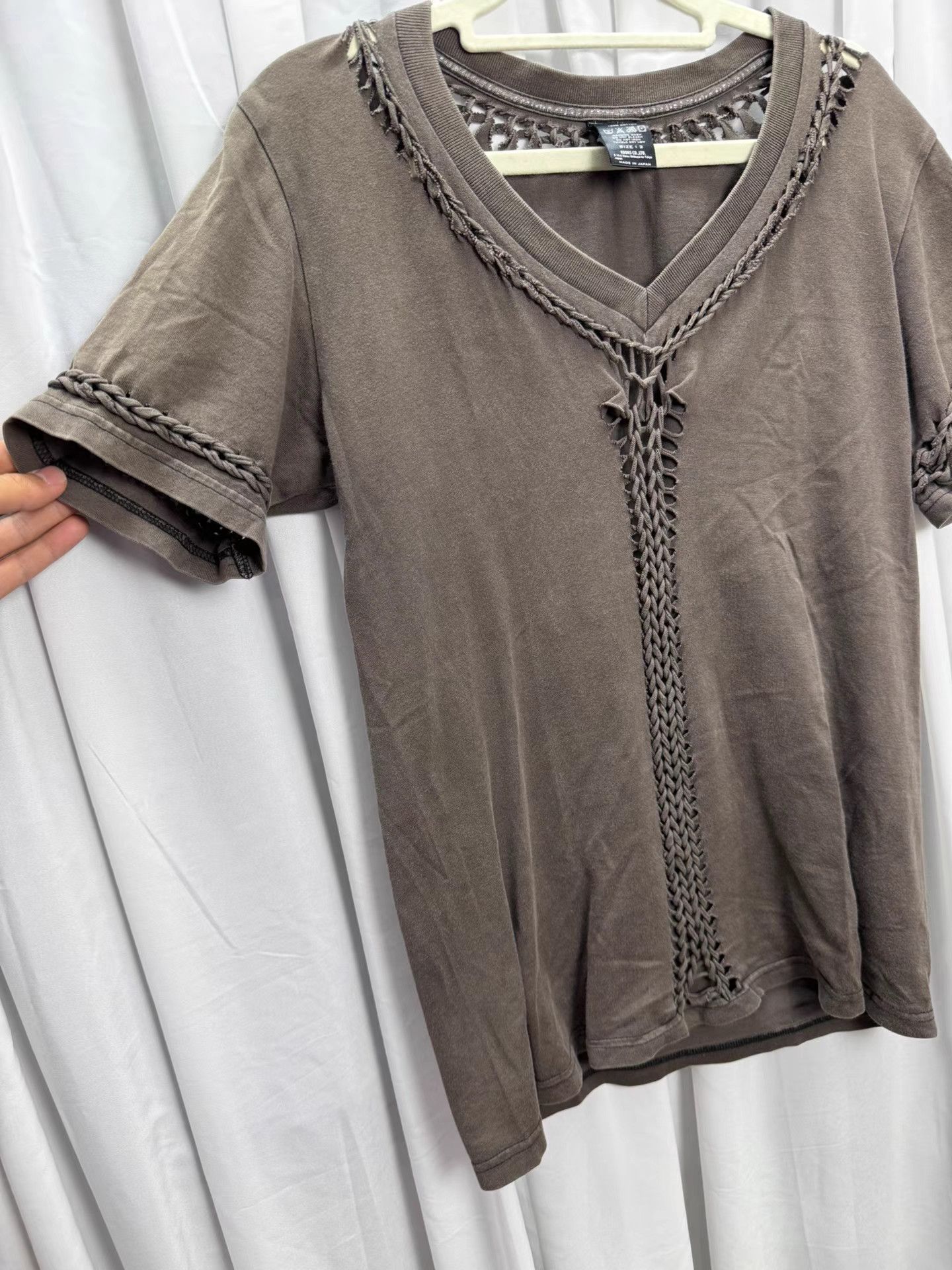 Number (N)ine Number (N)ine 07SS Woven Short Sleeve K20 Size US M / EU 48-50 / 2 - 4 Thumbnail