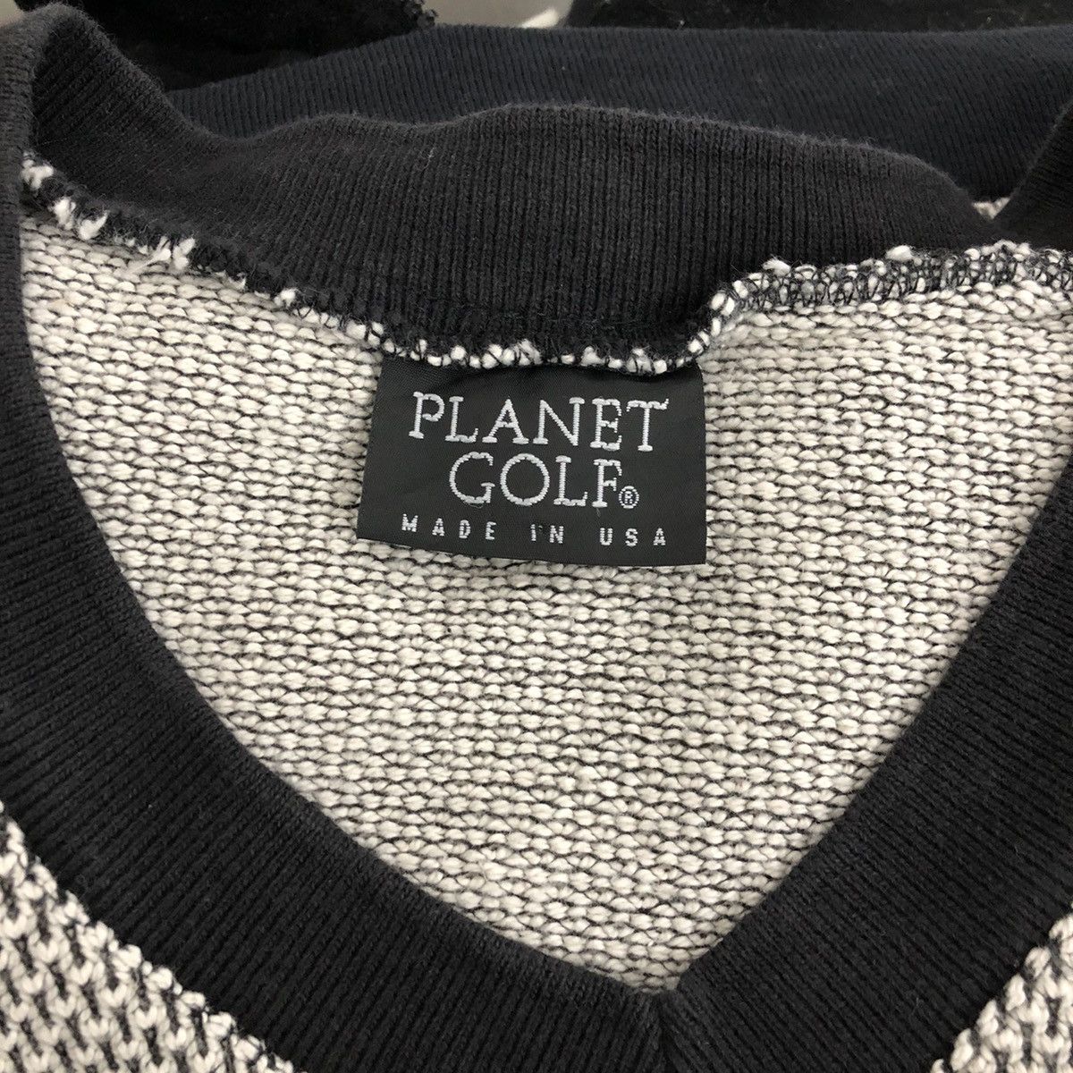 Vintage PLANET GOLF Nice Knitted Vest Sweater Size US M / EU 48-50 / 2 - 5 Thumbnail