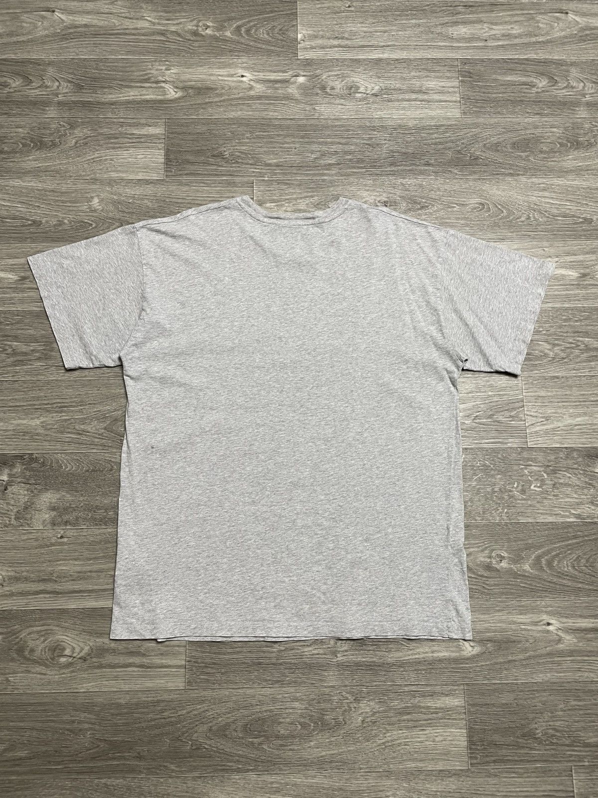 Moschino Vintage Moschino Milano Big Logo Gray T-Shirt Size US XL / EU 56 / 4 - 13 Thumbnail