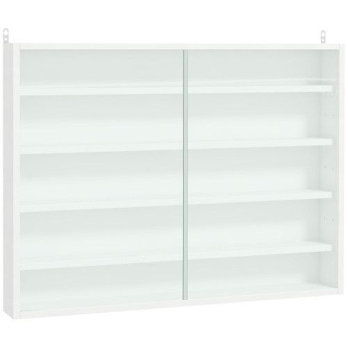 Designer × Homemade 5-Tier Display Cabinet, Glass Display Case with 2 Doors and Size US L / EU 52-54 / 3 - 2 Thumbnail