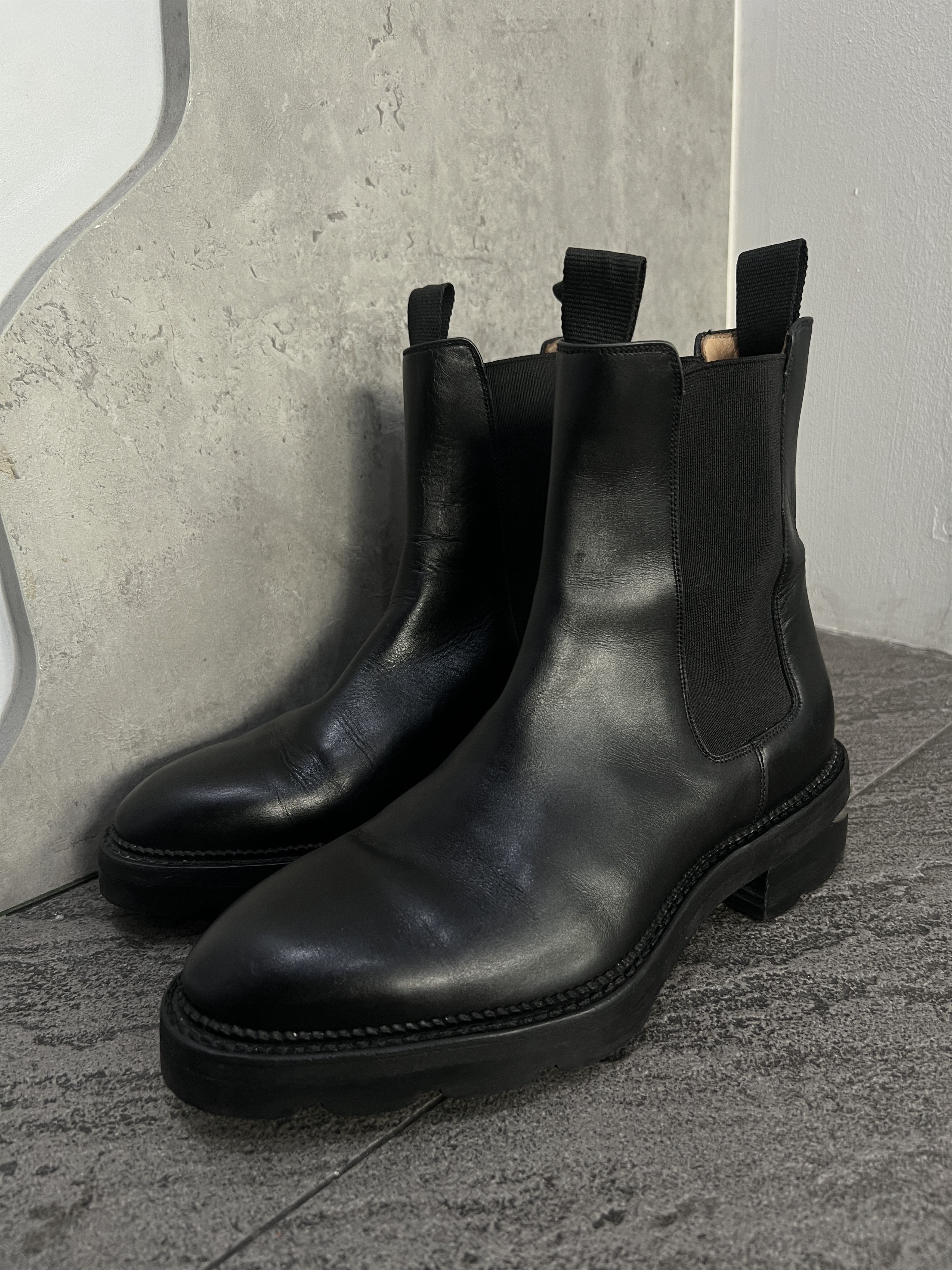 Alexander Wang Alexander Wang Chelsea Boots Black Leather EU37.5 Size US 7.5 / IT 37.5 - 2 Thumbnail