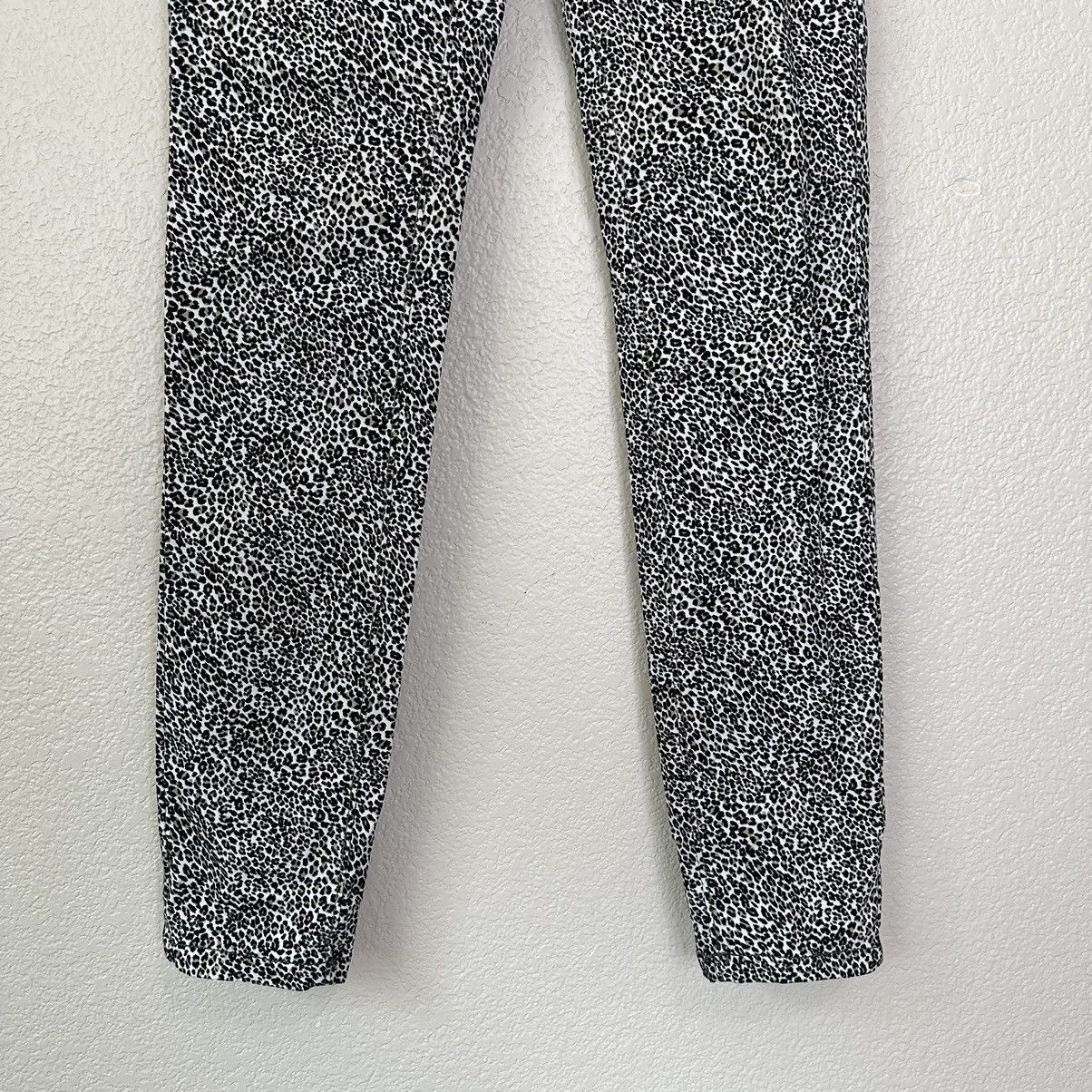Zara Zara Basic Denim Z1975 Leopard Skinny Jeans Size 27" / US 4 / IT 40 - 5 Thumbnail