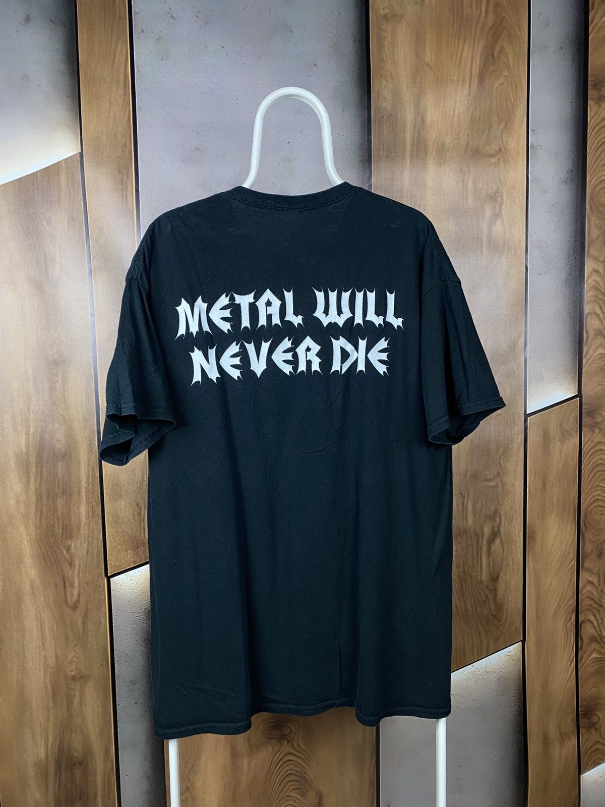 Band Tees 🎸Vintage T-Shirt Die Apokalyptischen Reiter Metal Rock Tee🎸 Size US XL / EU 56 / 4 - 2 Thumbnail