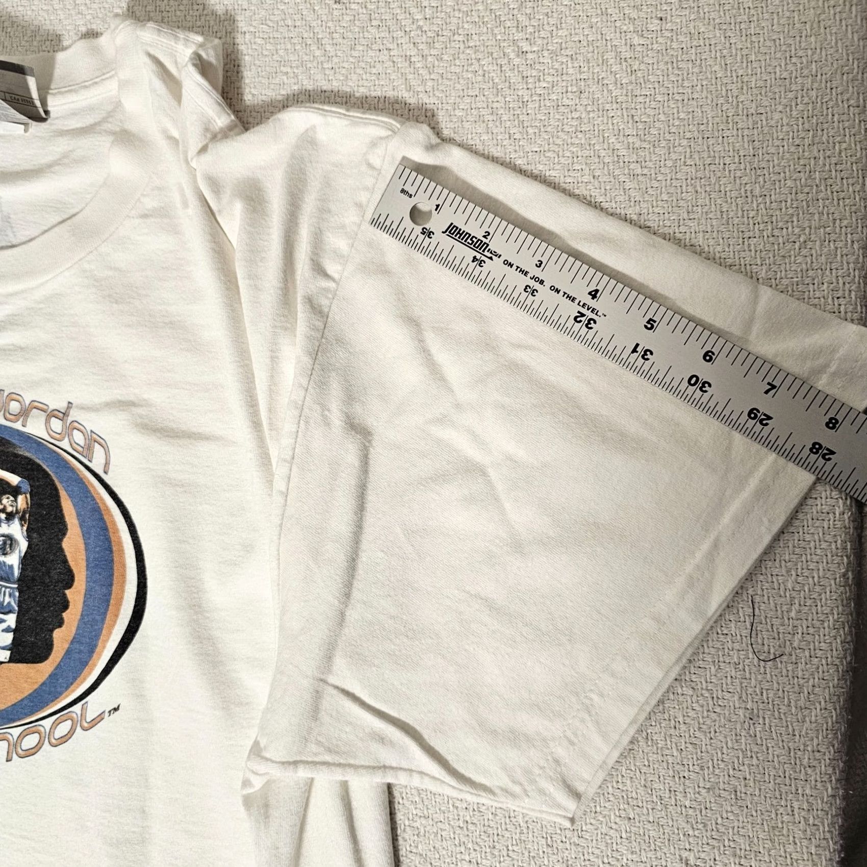 Nike Nike Retro Camp Shirt XL Michael Jordan Flight School White Short Sleeve Shirt Mens Nike Air Jordan Retro Basketball Graphic Print Logo Vintage Size US XL / EU 56 / 4 - 6 Thumbnail