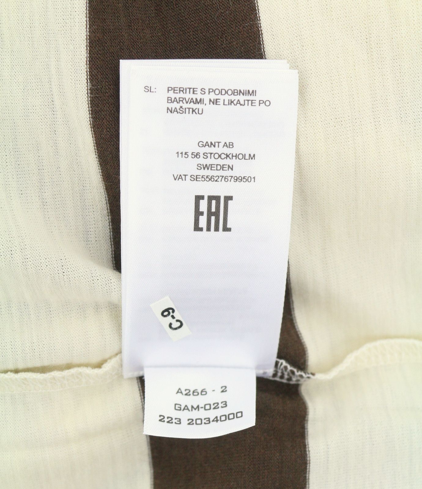 Gant WOOL JERSEY 2XL Cream Crew Neck Long Sleeve 87485 Size US XXL / EU 58 / 5 - 8 Thumbnail