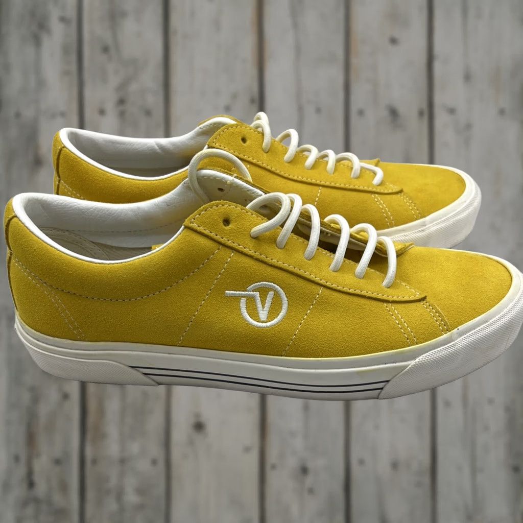 Vans VANS OG Style Sid Anaheim Suede Shoes Flying V Yellow Low Top Men 9 Women 10.5 Size L / US 10 / IT 46 - 1 Thumbnail