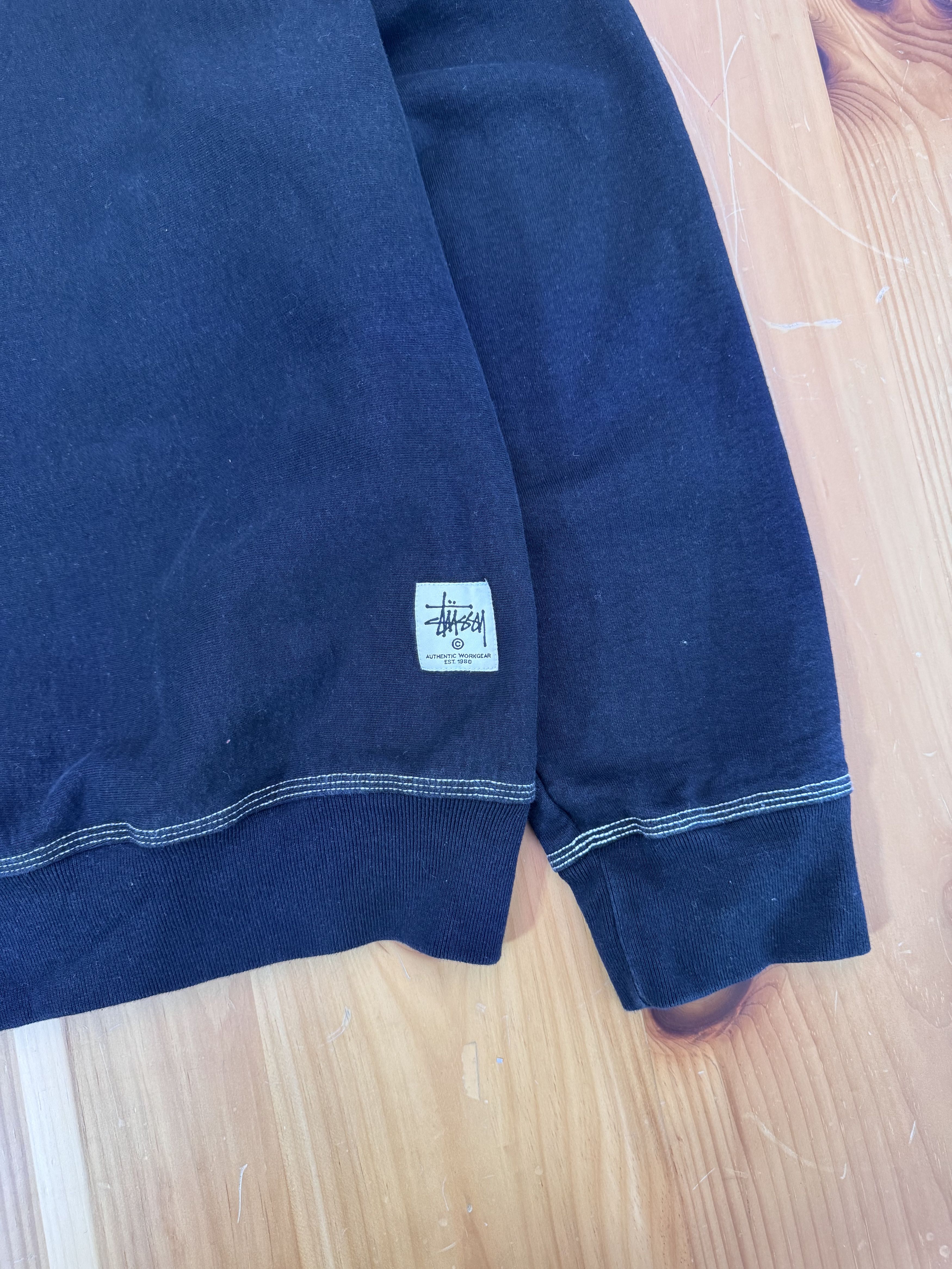 Stussy Stussy Contrast Stitch Crewneck Size US L / EU 52-54 / 3 - 2 Thumbnail
