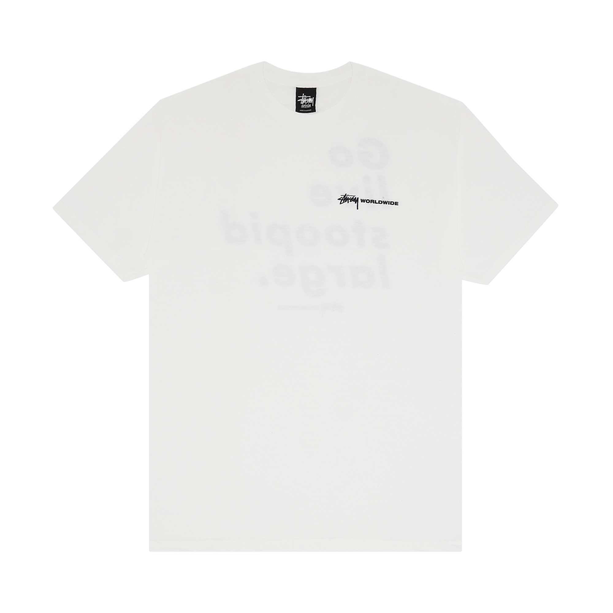 Stussy HONOLULU ホワイト Tシャツ Stussy Honolulu Long Sleeve Shirt Men's Sz XL White Crewneck