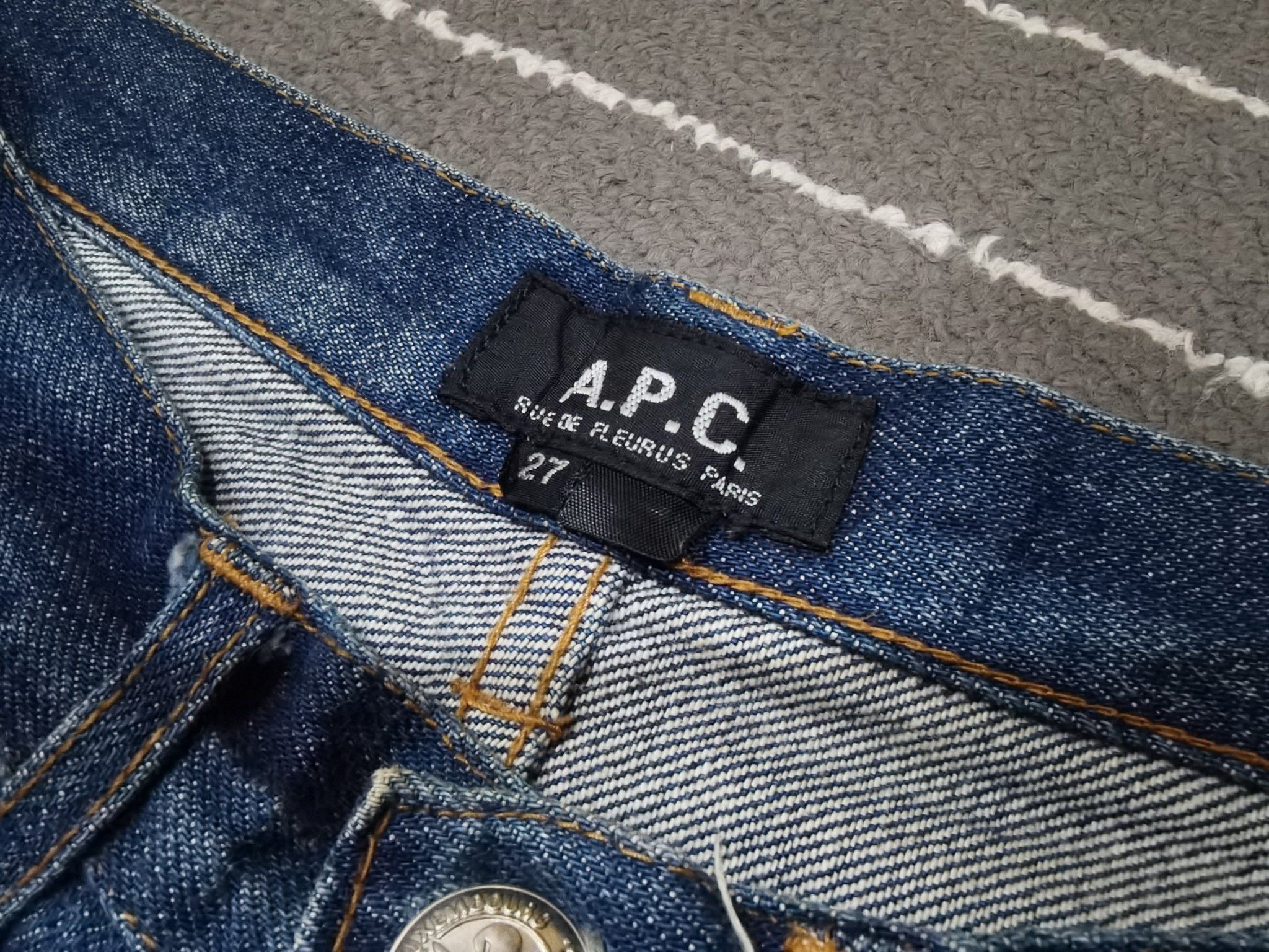 A.P.C. Vintage A. P. C selvedge japan man W27 3438 Size US 27 - 11 Thumbnail