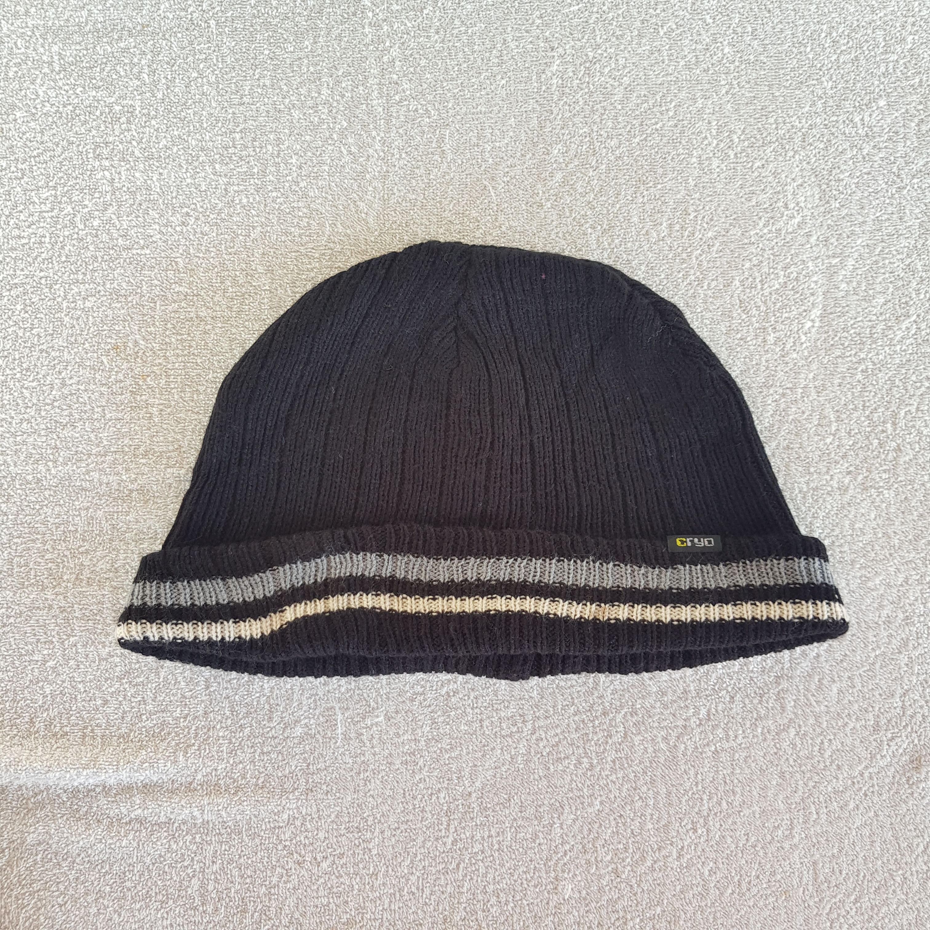 Japanese Brand Vintage Japanese Beanie Fair Isle Ribbed Knit Snow Caps Hat. Size ONE SIZE - 5 Thumbnail