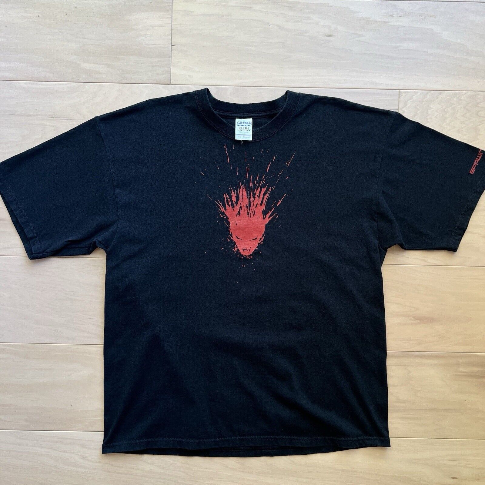 Vintage Vintage Spawn Shirt XL Black 90s Horror Comics Mcfarlane Size US XL / EU 56 / 4 - 2 Thumbnail