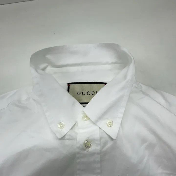 Gucci Gucci Gucci Logo Print Long Sleeve Shirt for Men -2506 Size US L / EU 52-54 / 3 - 7 Thumbnail