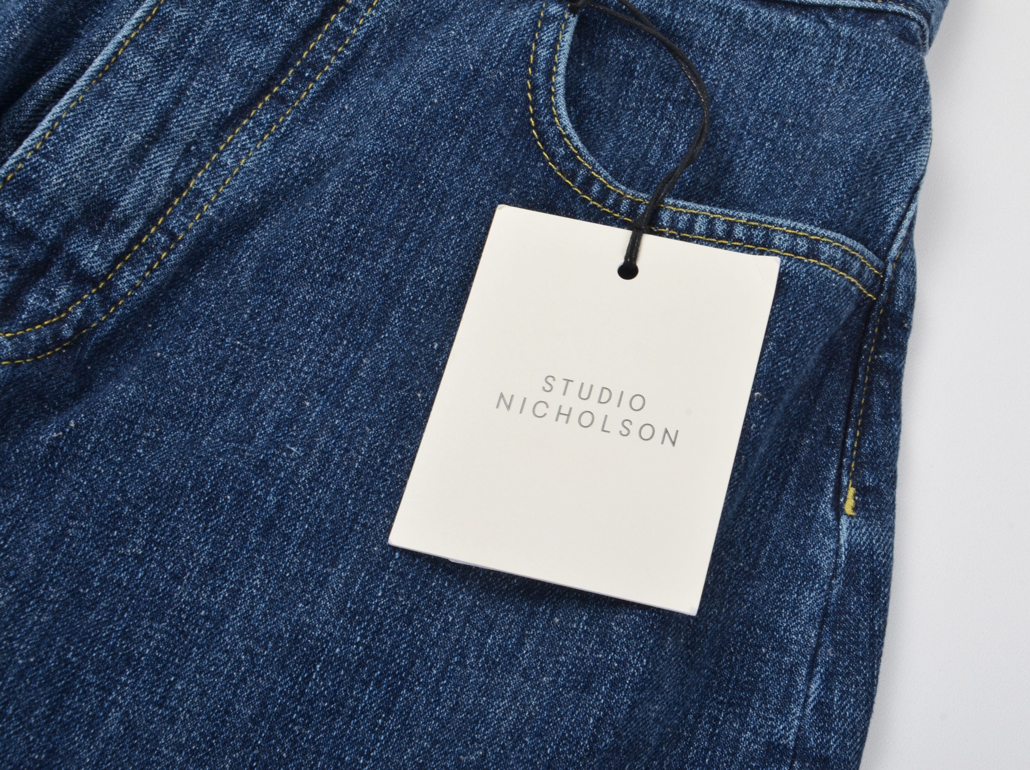 Studio Nicholson Studio Nicholson Tiago Washed Selvedge Denim Jeans Size 28" / US 6 / IT 42 - 5 Thumbnail