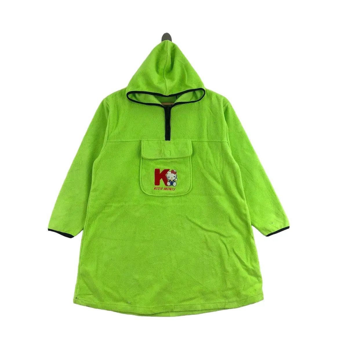 Vintage Vtg HELLO KITTY JAPAN Anime Cartoon Anorak Hoodie Jacket Size XL / US 12-14 / IT 48-50 - 1 Thumbnail